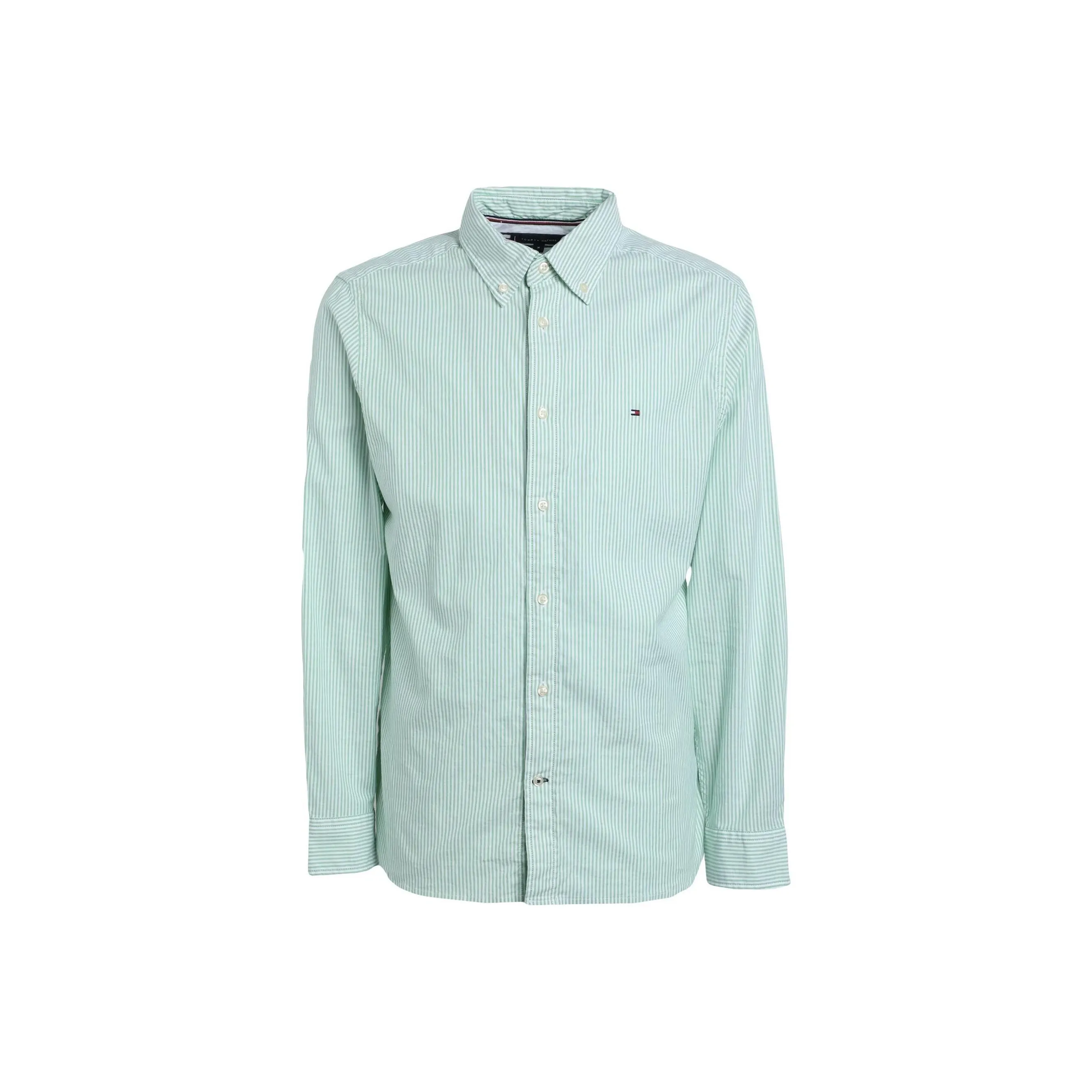 Tommy Hilfiger Рубашка Мужская Зеленая