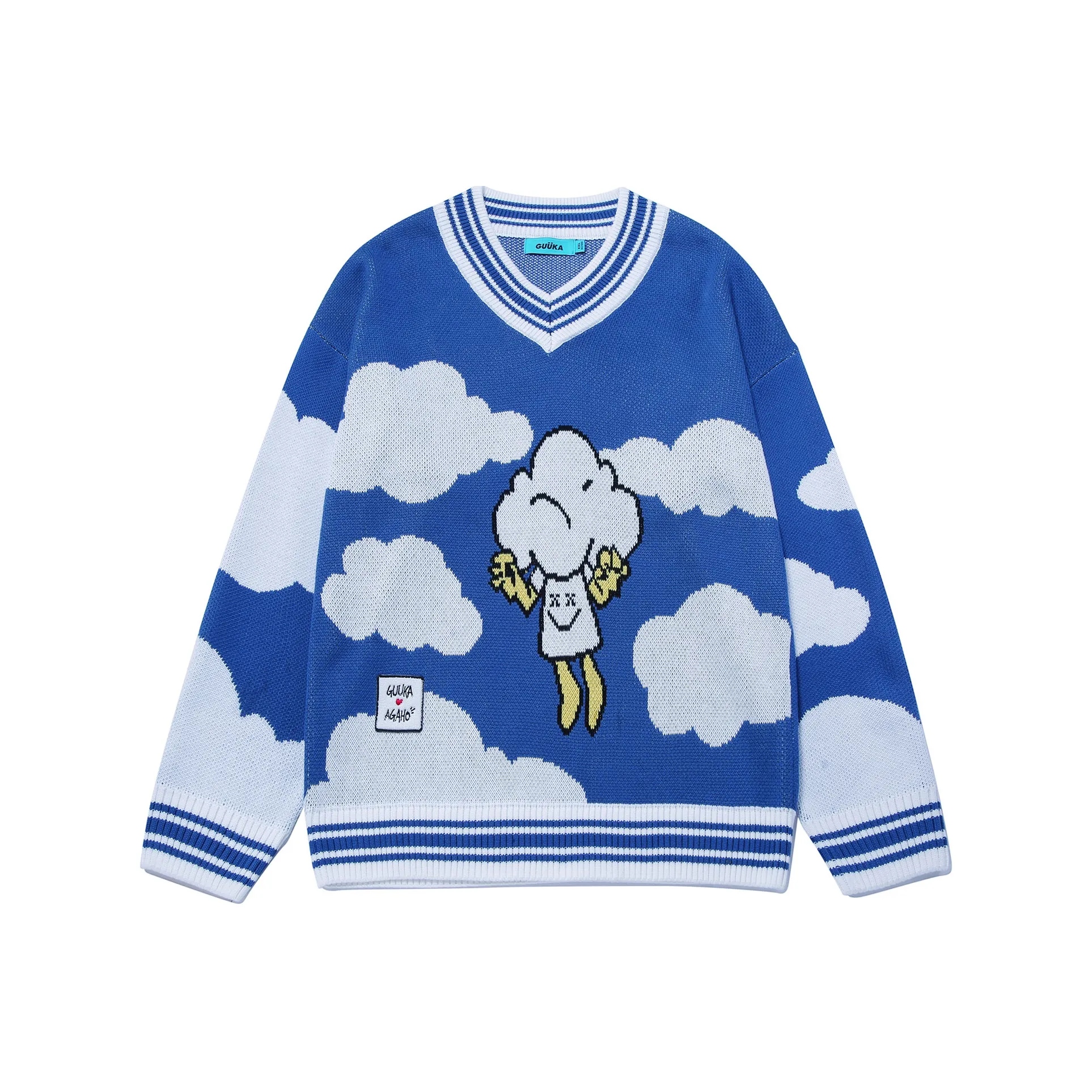 Guuka Sweaters Men's Blue