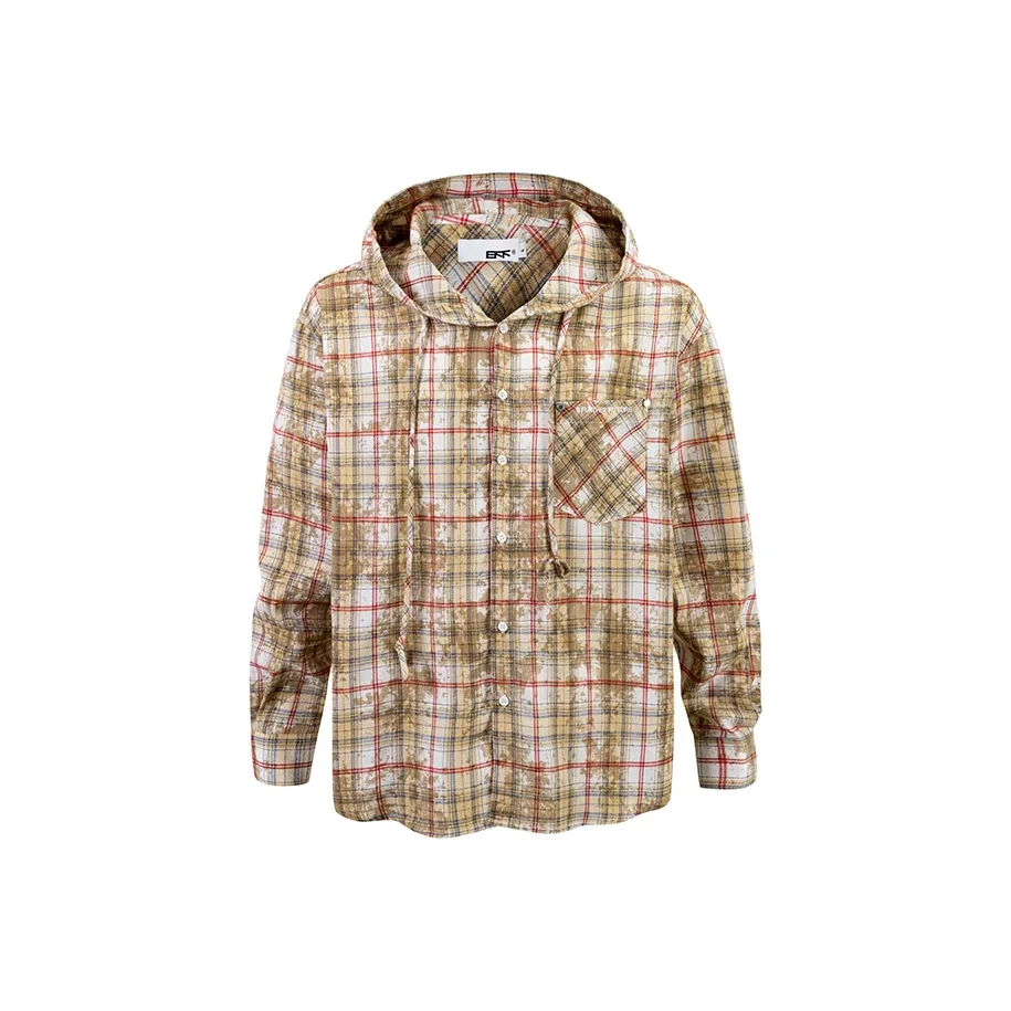 8FF Shirt Unisex Sinclair Yellow Plaid