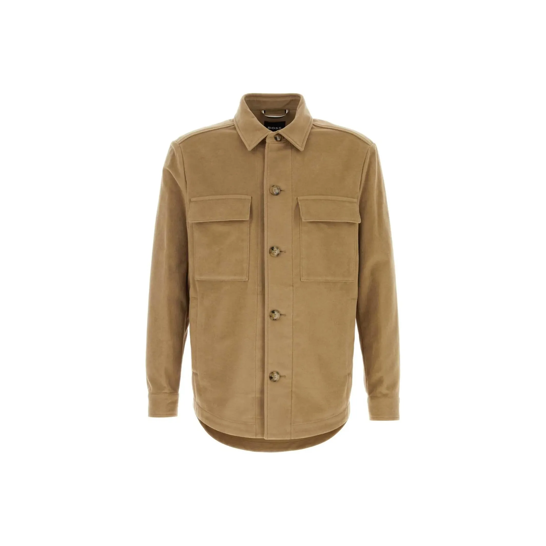 Boss HUGO BOSS Buttoned Flannel Shirt Jacket