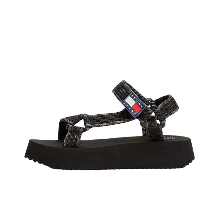 Tommy Hilfiger Tommy Jeans Beach Sandals Women's Black