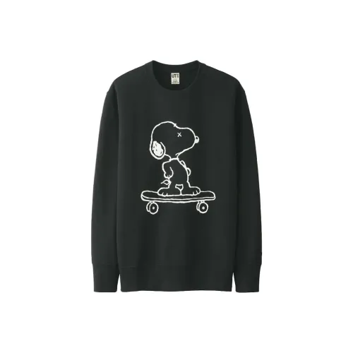 KAWS Черный Мужские Свитшоты