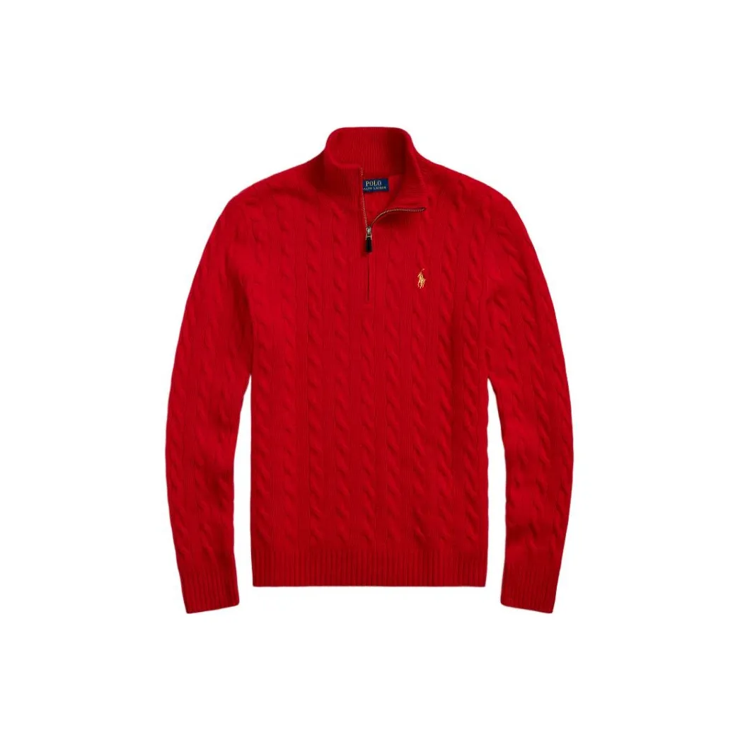 Polo Ralph Lauren SS23 Chinese New Year Collection Cashmere Sweater Men's Red