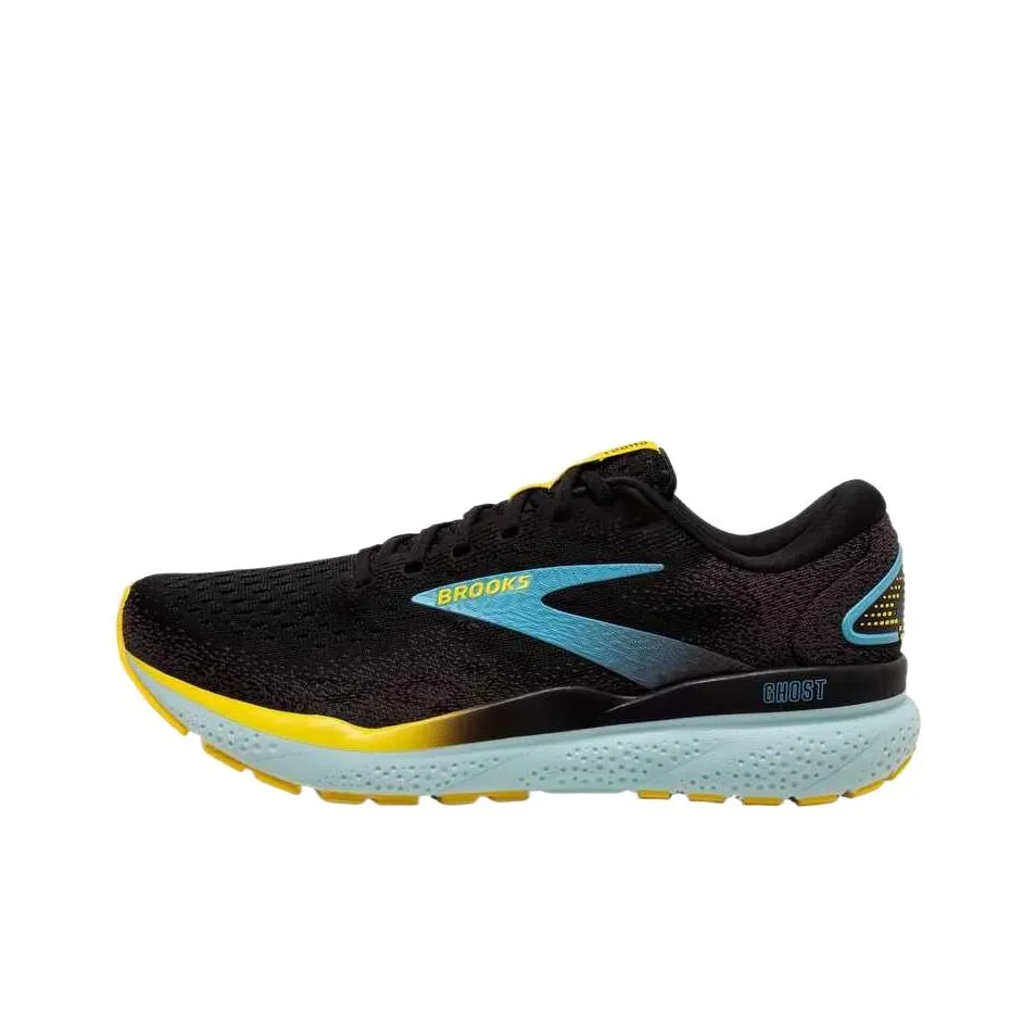Brooks Ghost 16 Low Топ Беговые кроссовки Мужской Черный