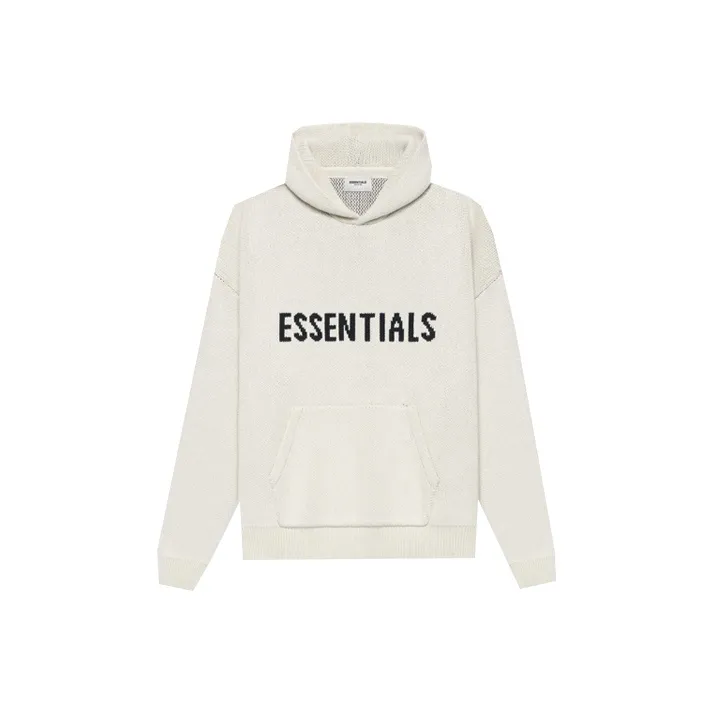 Fear Of God Essentials Knit Pullover Hoodie SS21
