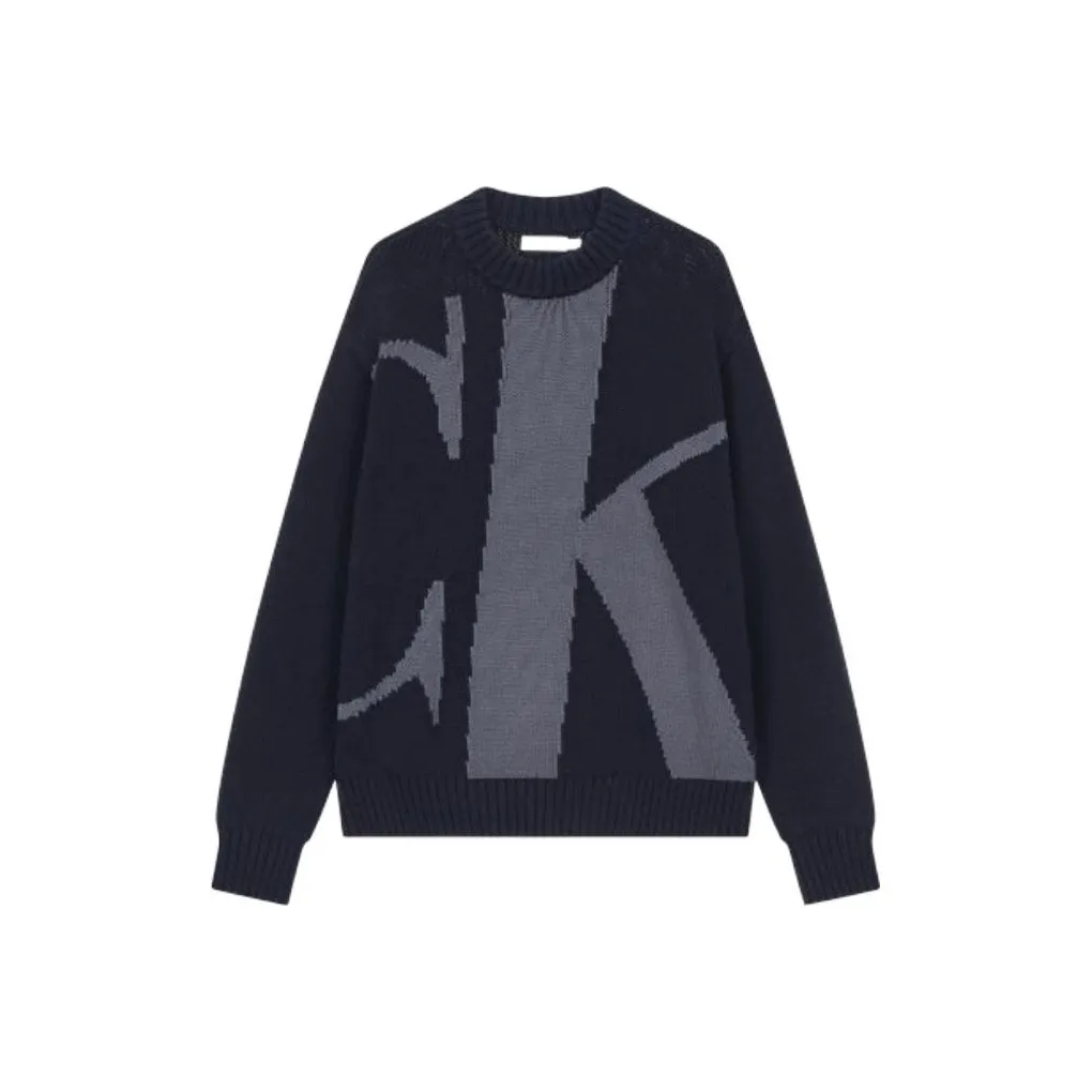 CALVIN KLEIN FW22 Sweater Men's Navy Blue