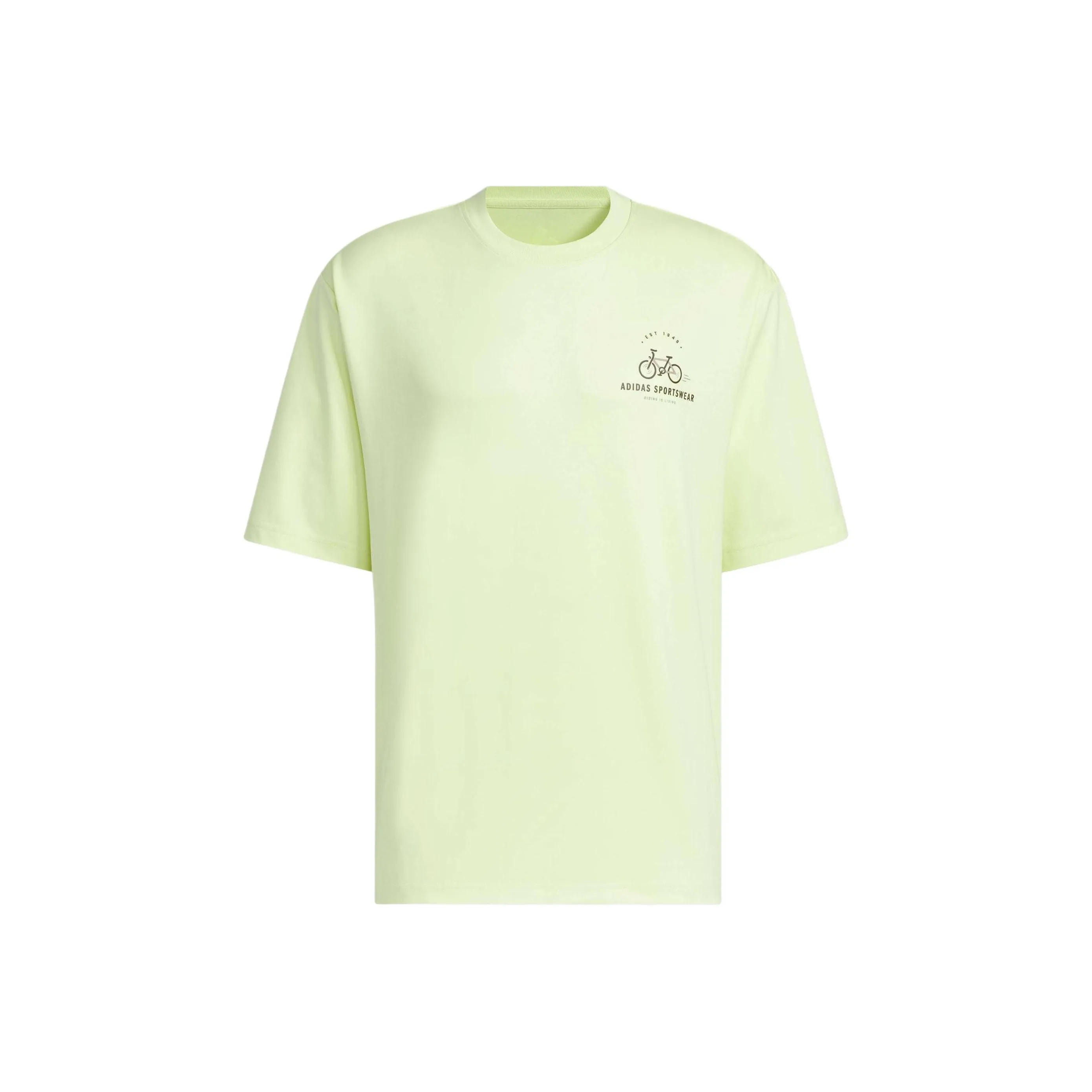 Adidas T-Shirt Мужской Светло-Желтый