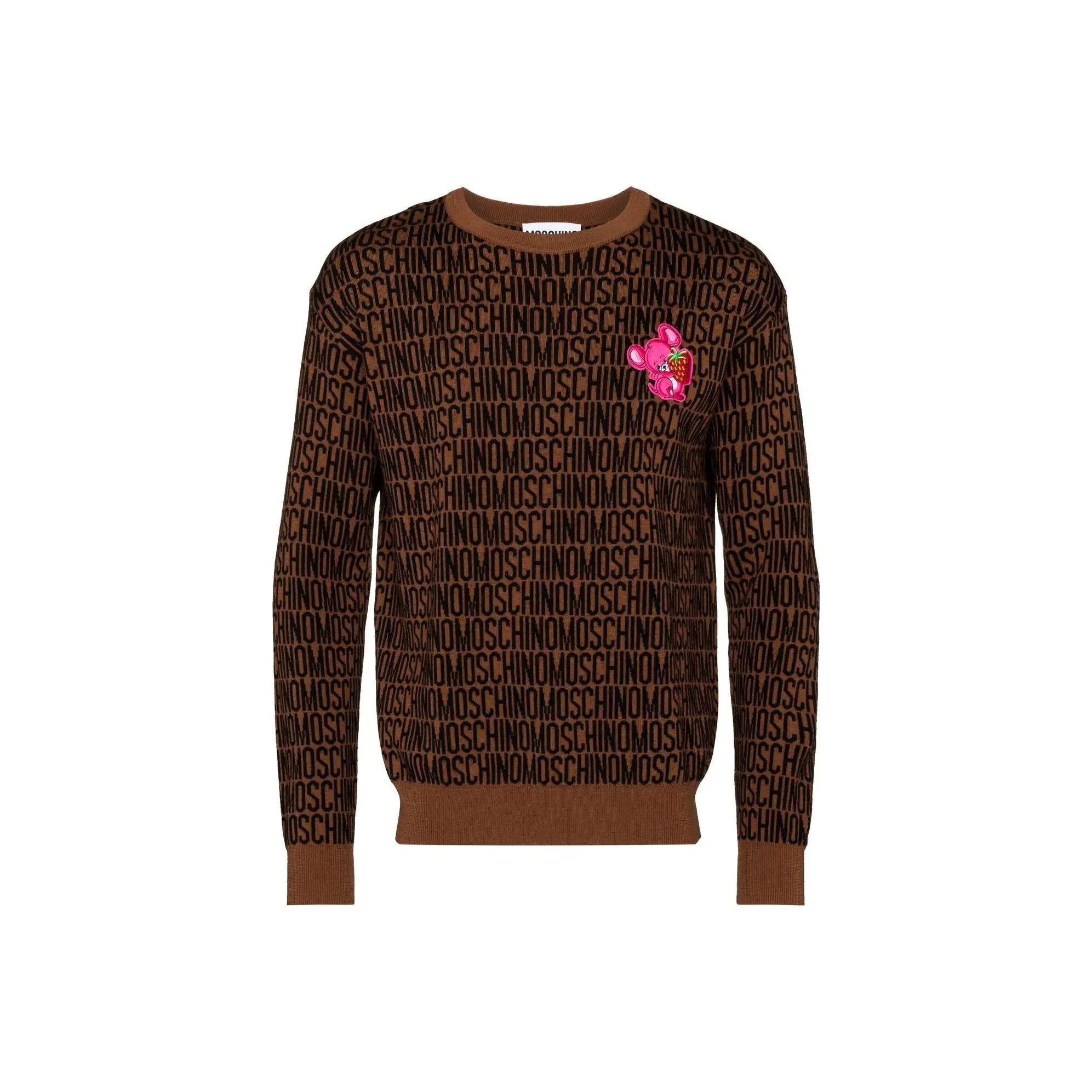 MOSCHINO Mouse patch Logo Jumper