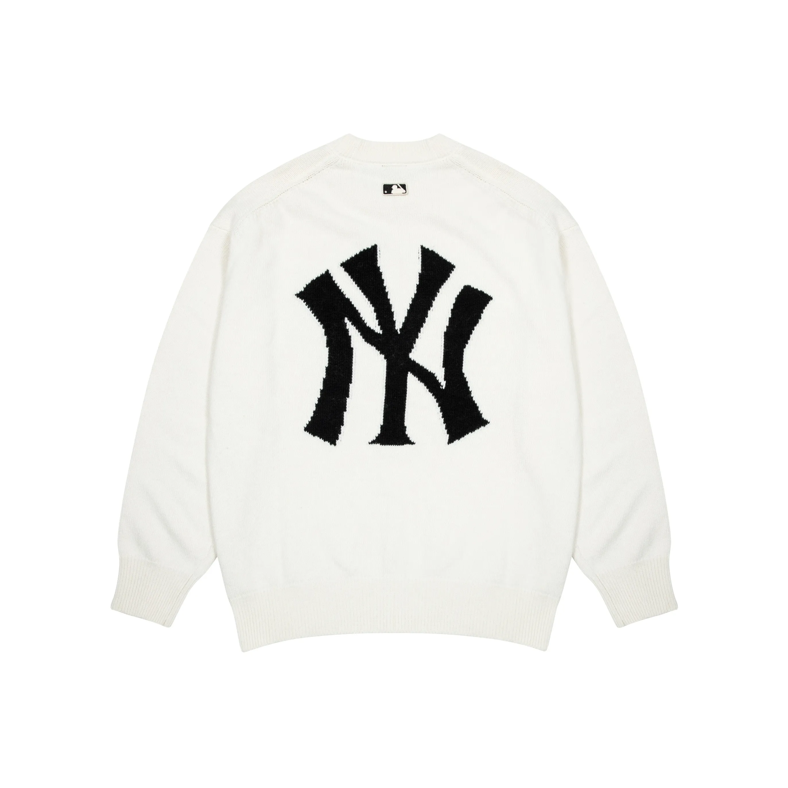 MLB New York Yankees Sweaters Unisex Cream