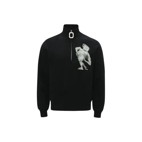 JW Anderson Черный Мужские Свитеры