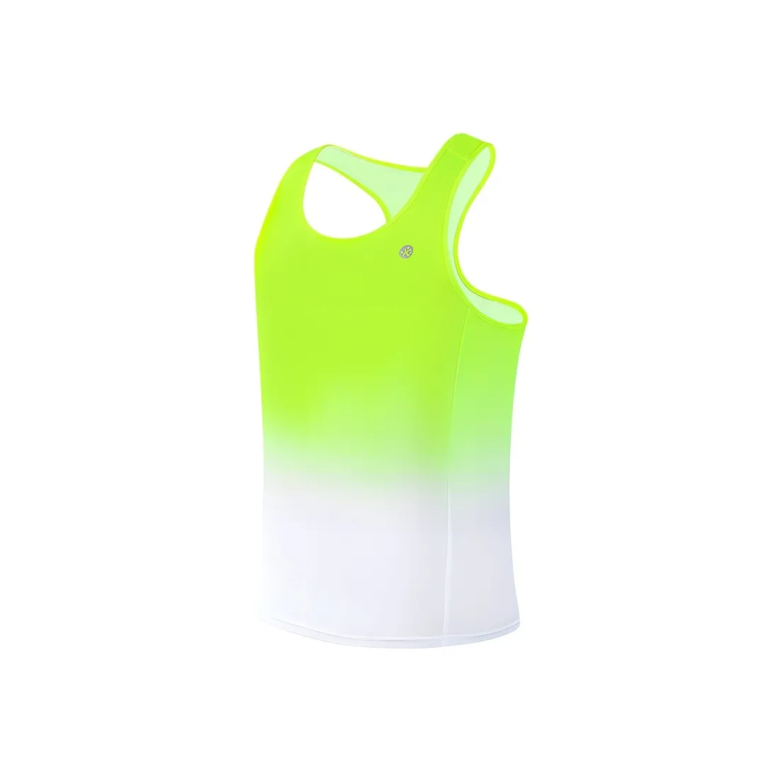 BMAI Топ Мужской Неоновый Зеленый Белый Шторм