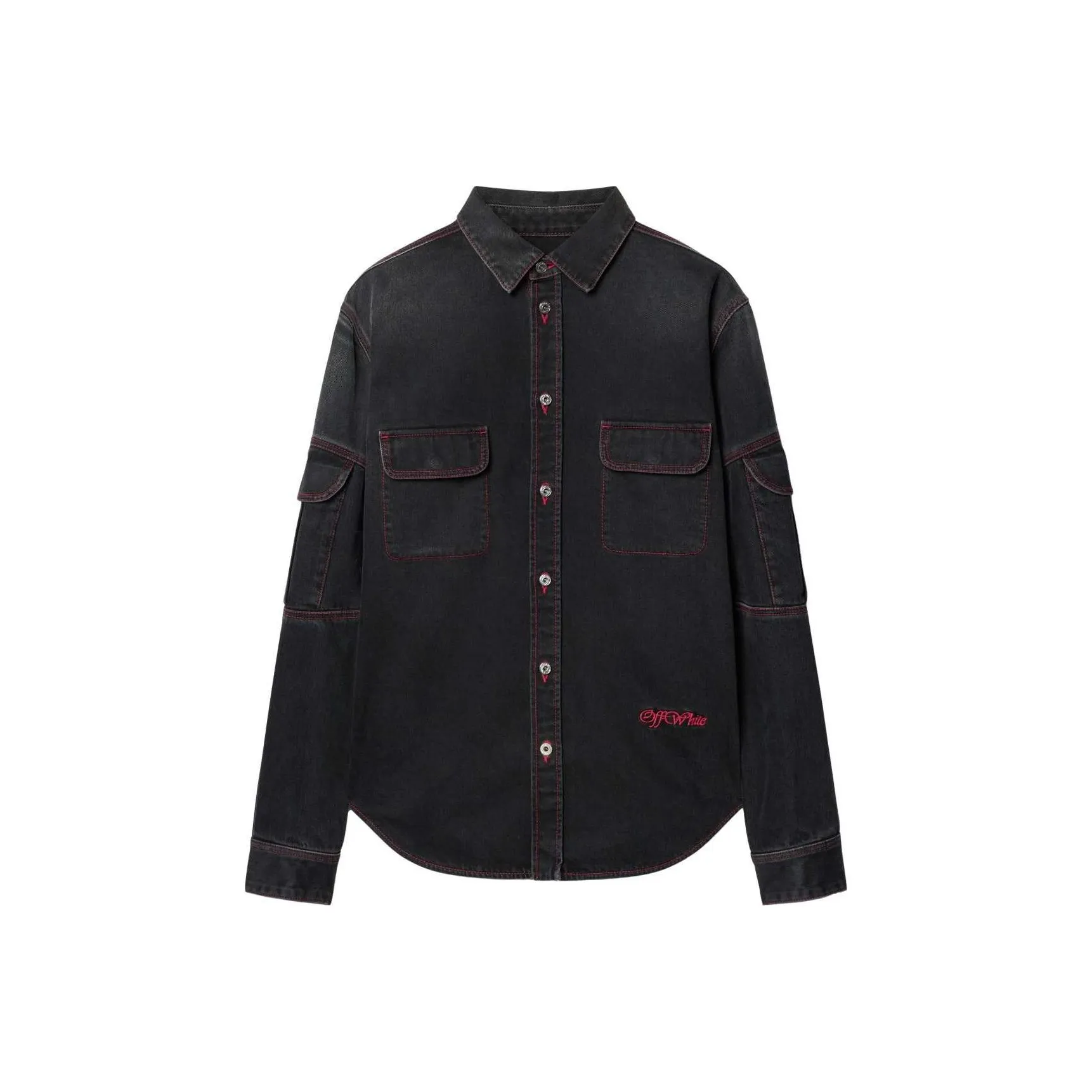 OFF WHITE Script Samurai Shirt