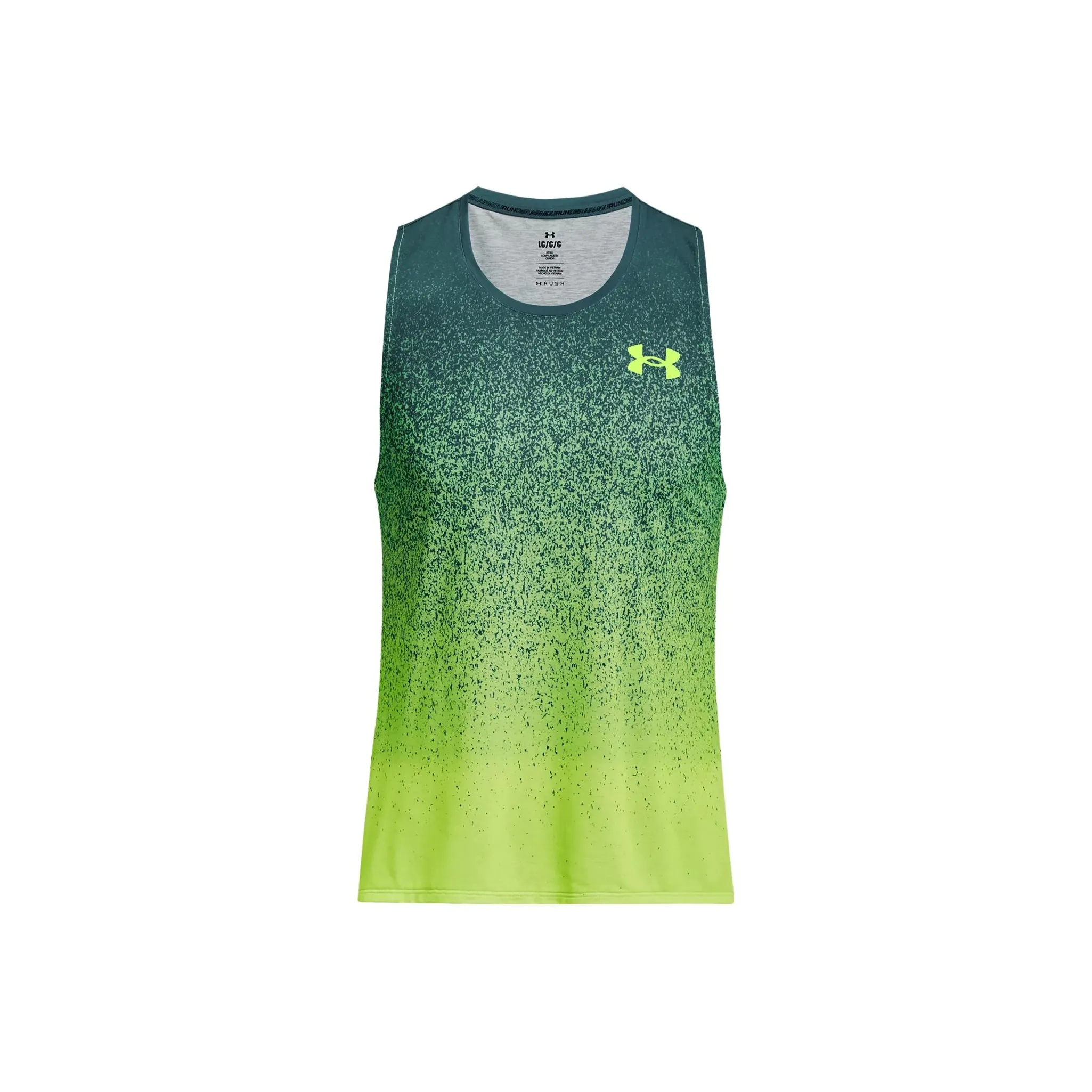 Under Armour RUSH Майка Мужская Coastal Cyan