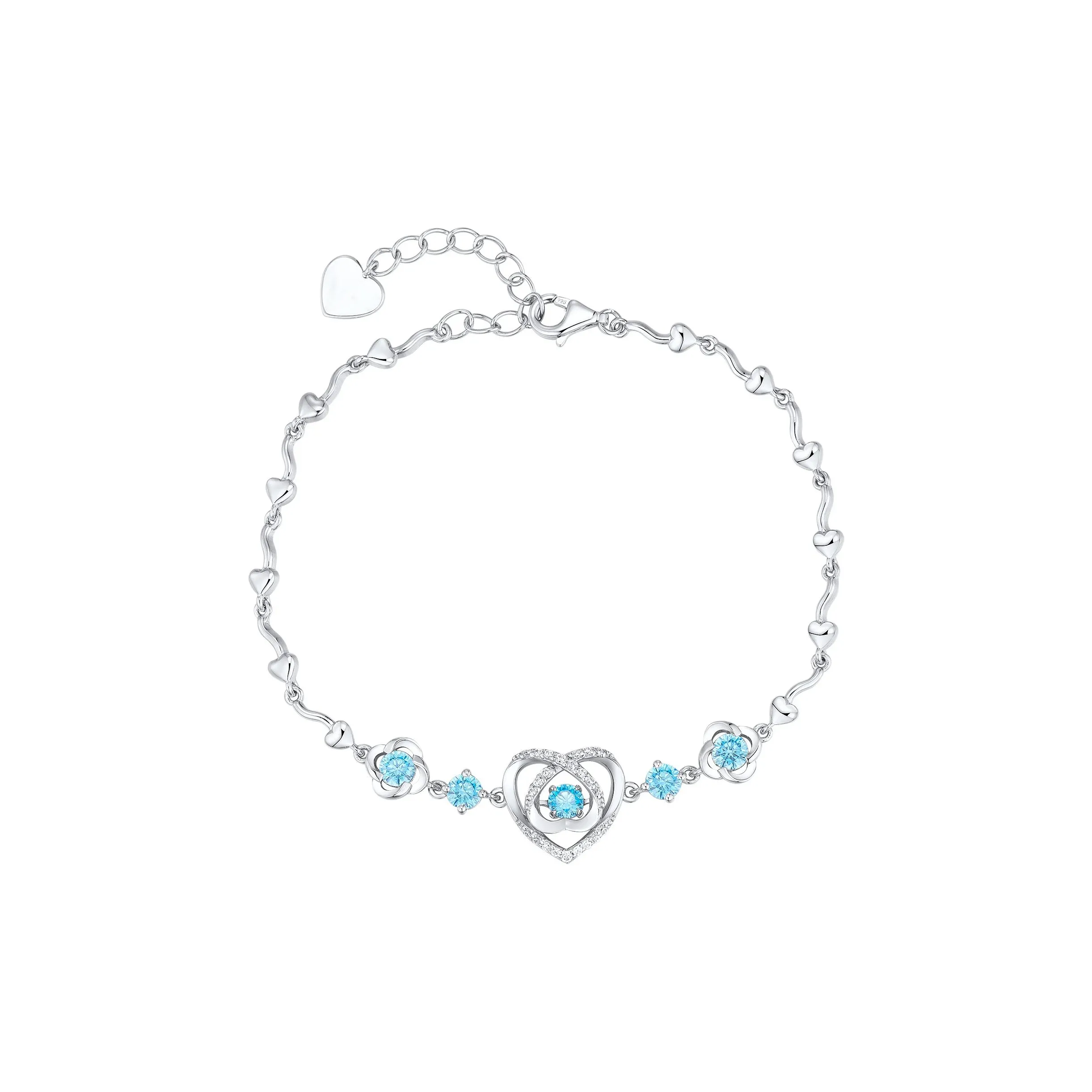 Vcixyou 925 Sterling Silver Bracelets Women's