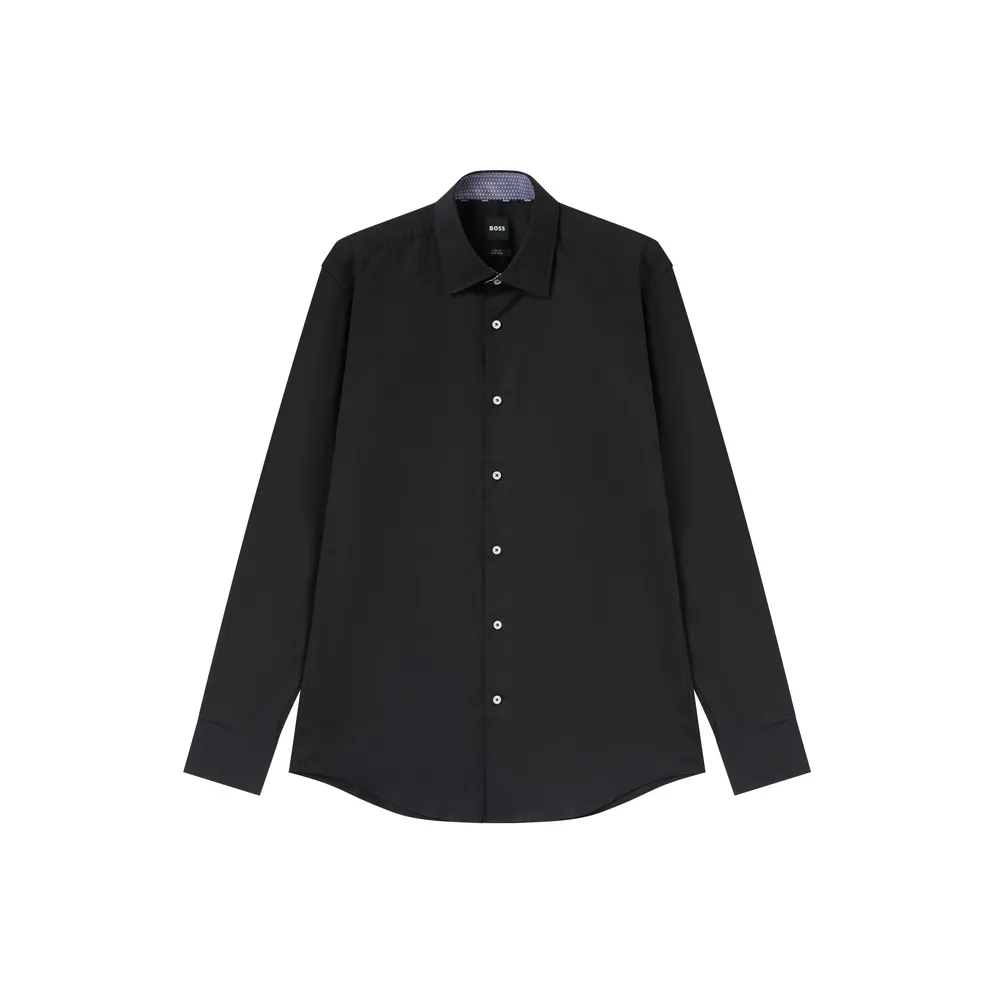 Hugo Boss Мужские Черные Рубашки