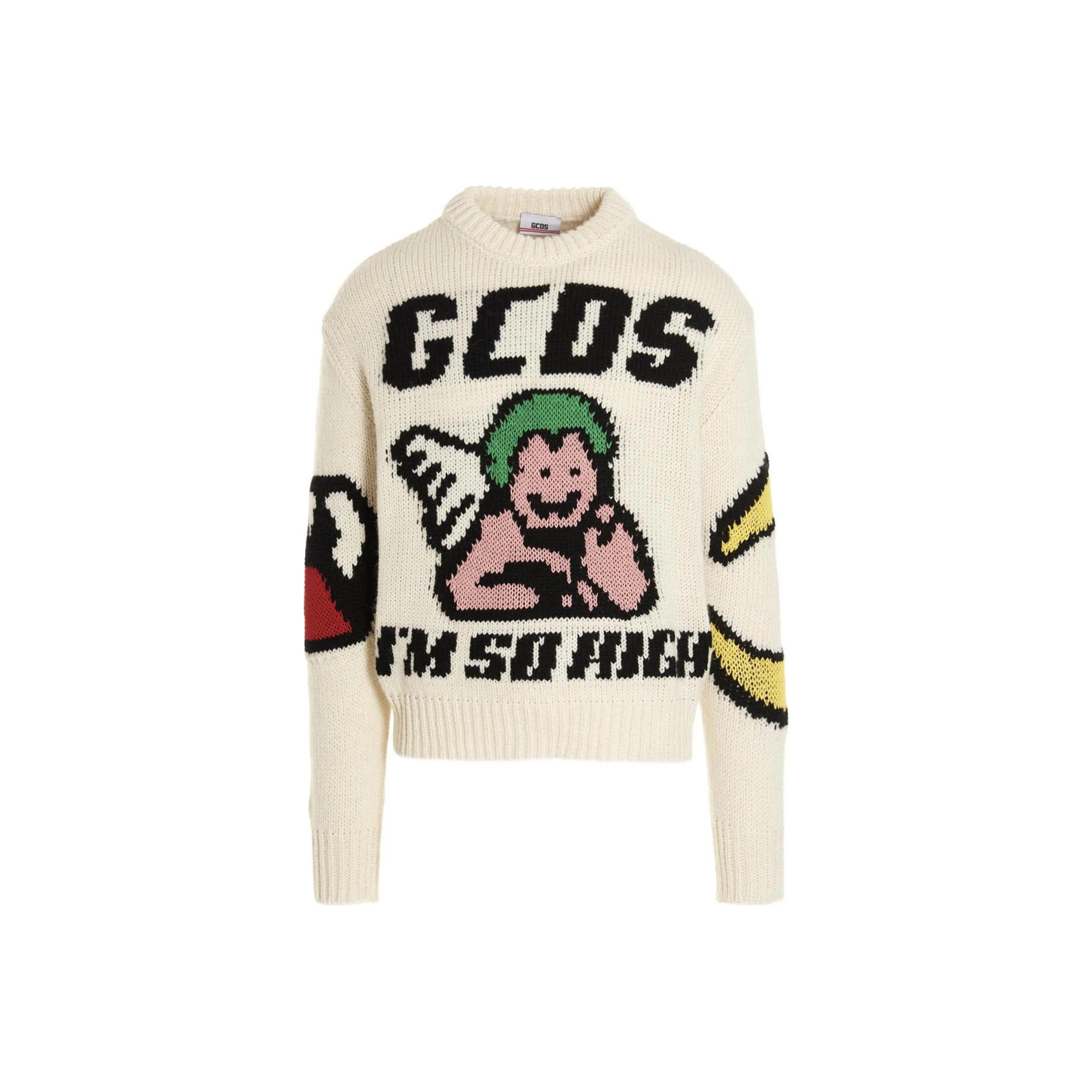 GCDS Sweaters Men's Beige