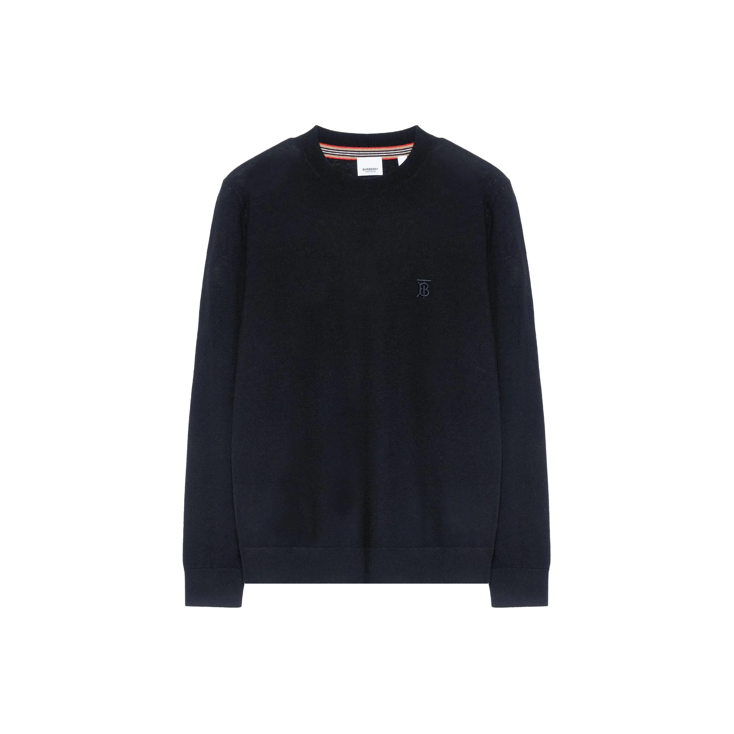 Burberry Cashmere Sweaters Men's Black