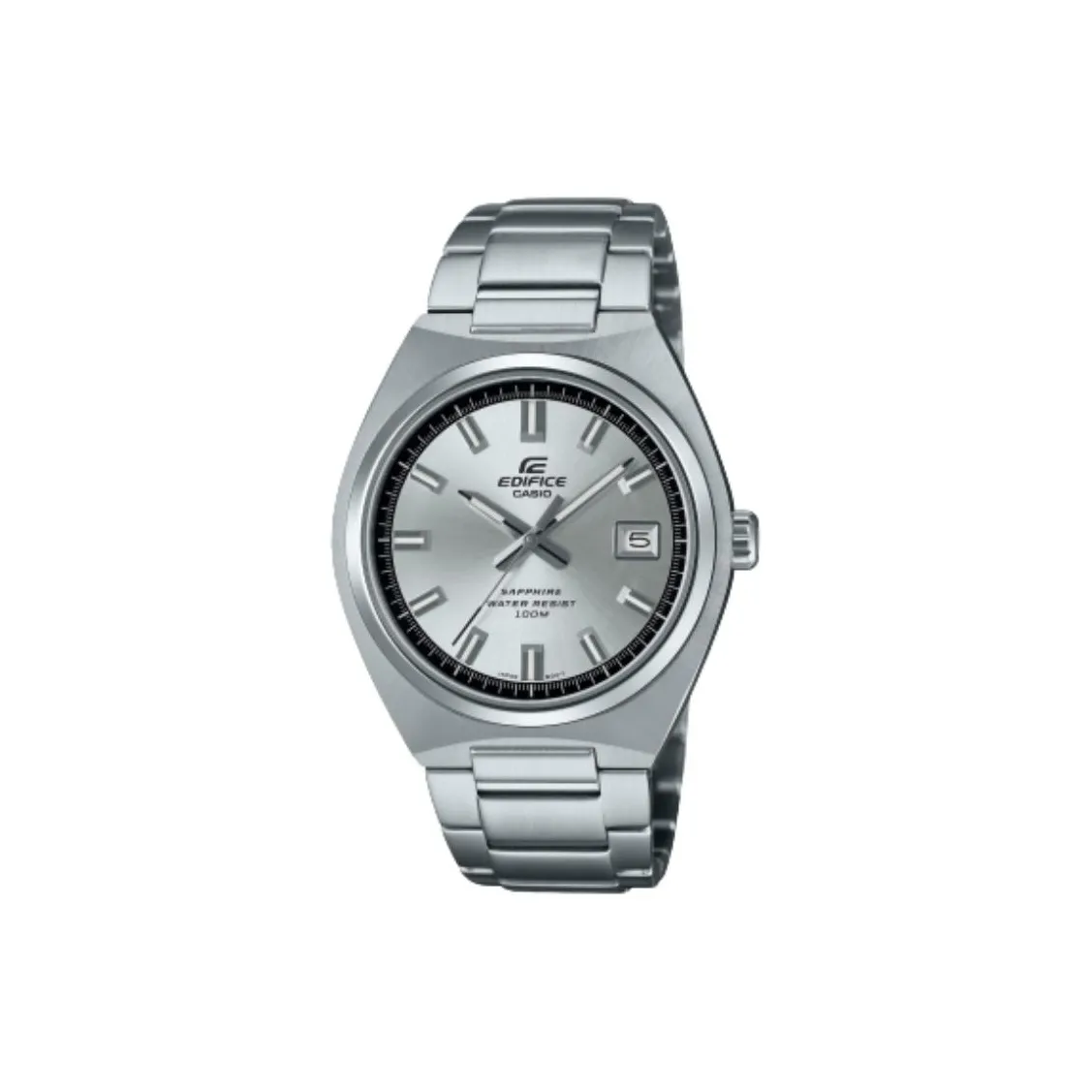 CASIO EDIFICE Кварцевый механизм нержавеющая сталь ремешок мужские часы серебристый циферблат