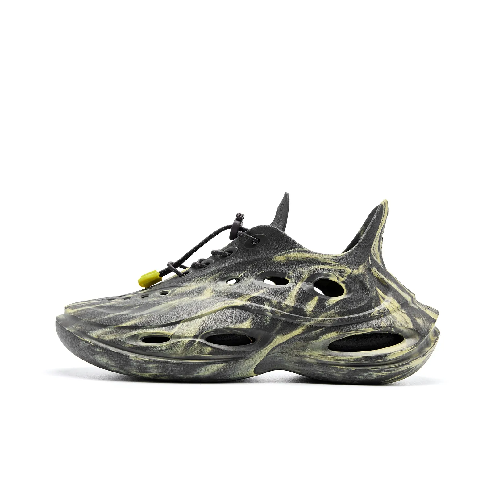 QIAODAN Fun Wild Сабо Мужской Черный Зеленый