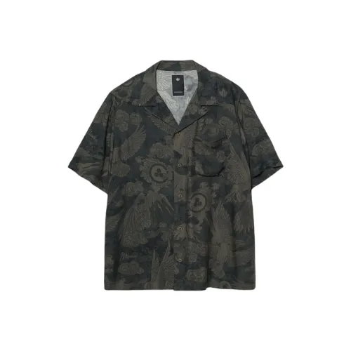Maharishi Черная Мужская Рубашка