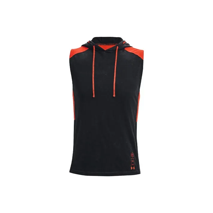 Under Armour Топ без рукавов Мужской Черный