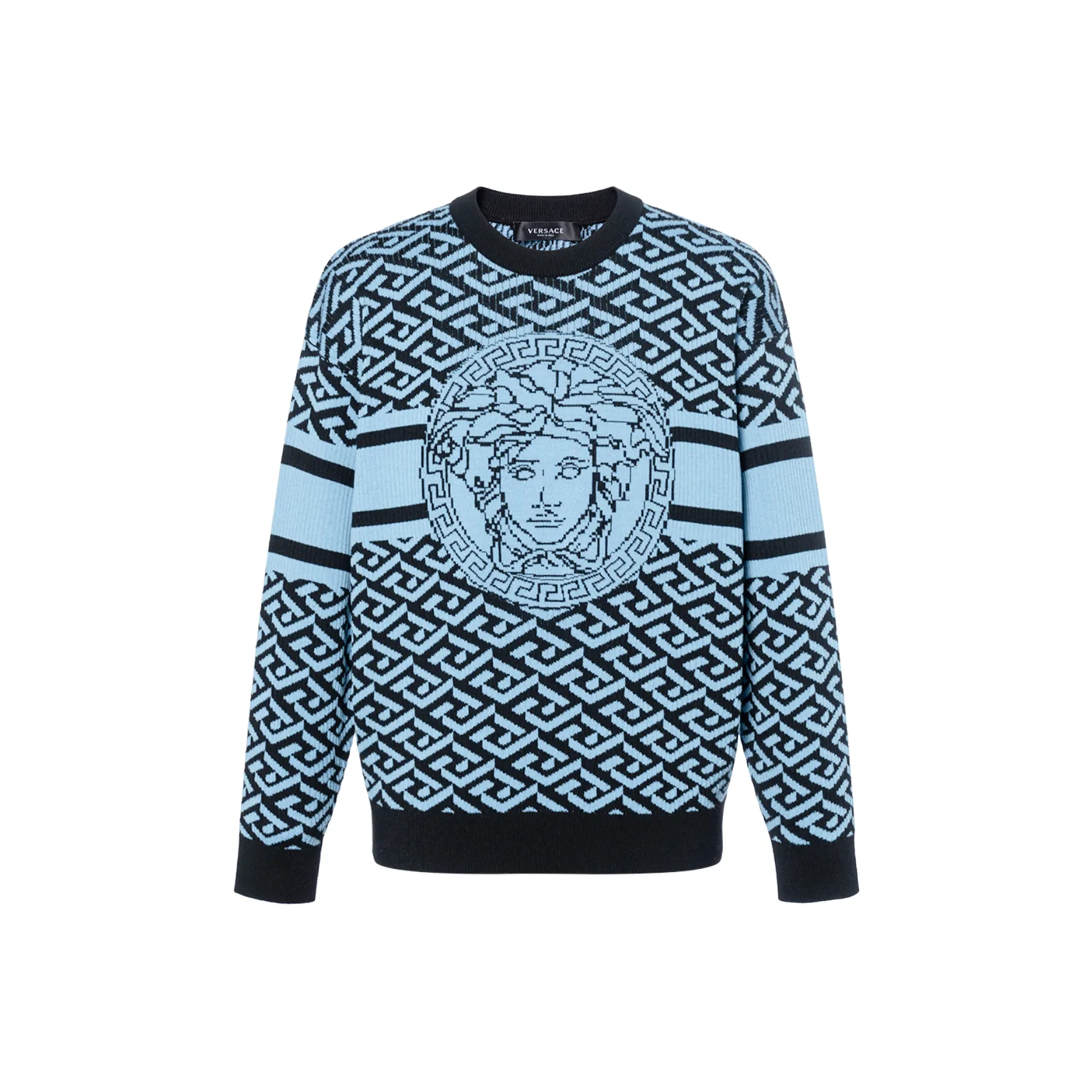 VERSACE Medusa Monogram Crewneck