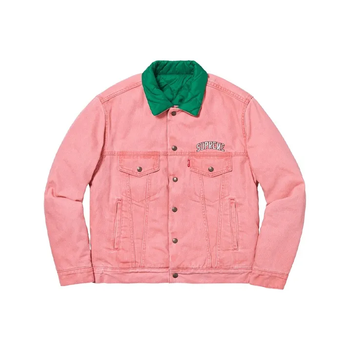 Supreme Levi's Quilted Reversible Trucker Jacket