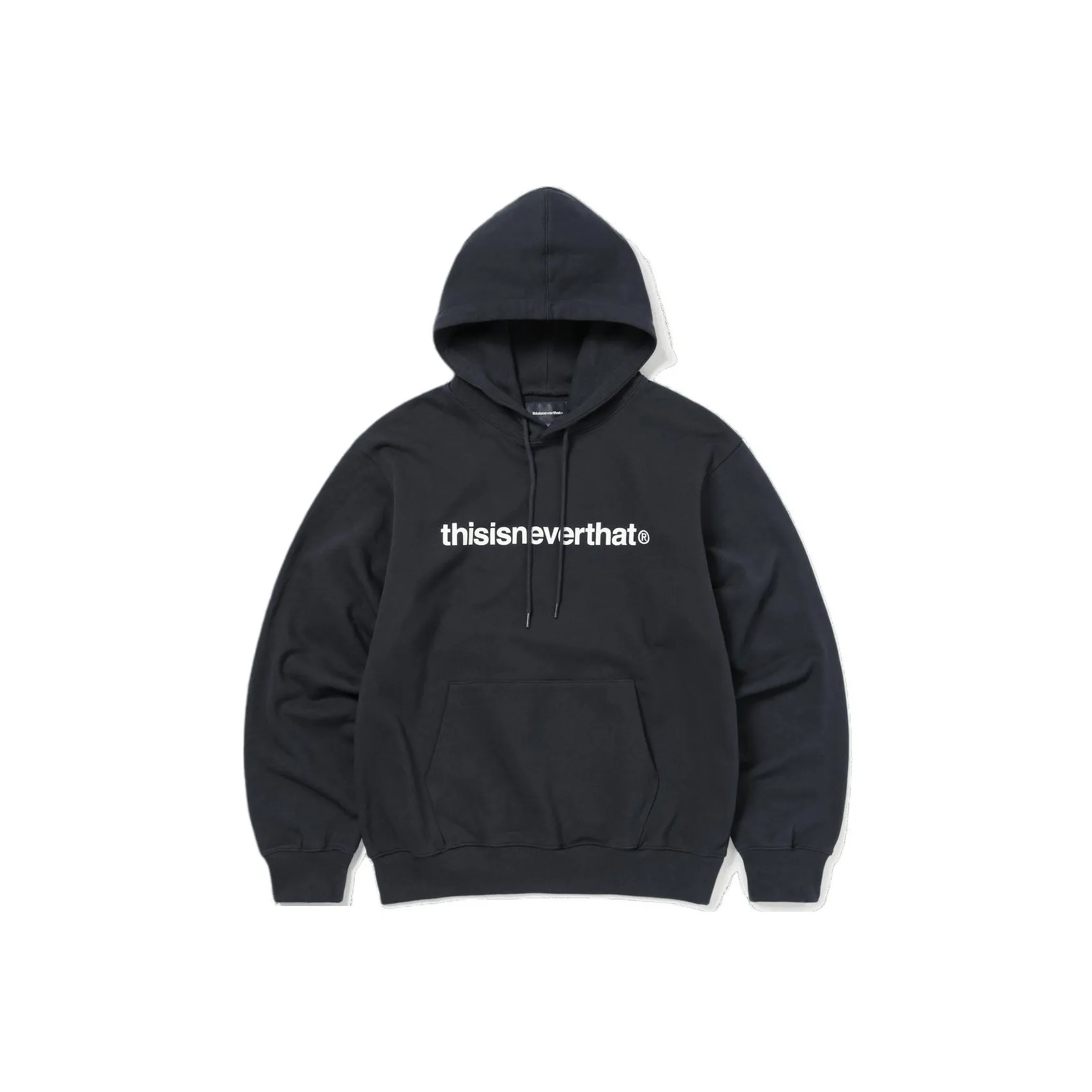 Thisisneverthat FW24 T Logo LT Hoodie Sweatshirt Unisex Navy