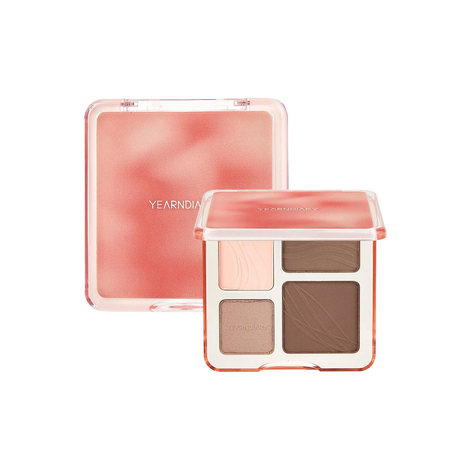 YEARNDIARY Хайлайтер Кисть 3D Эффект Тени Palette Румяна Коллекционная Пластина