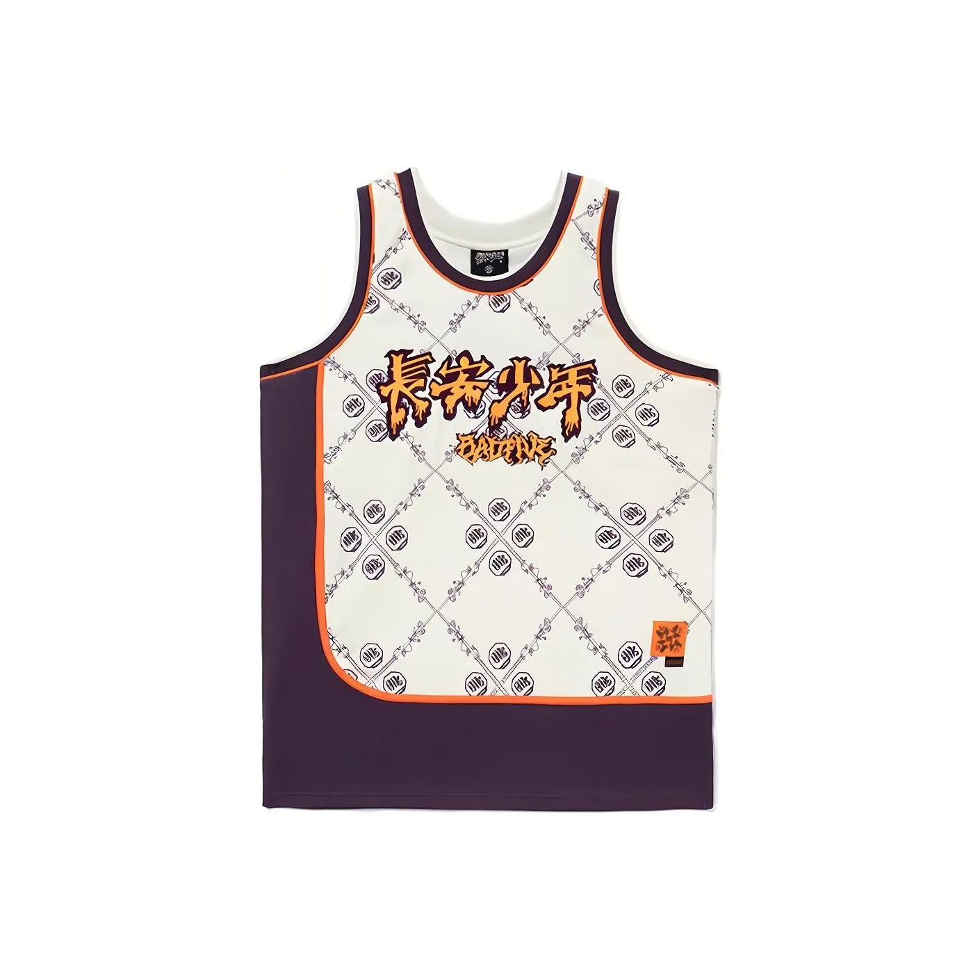 LINING Badfive Майка Мужская Ванильный Белый