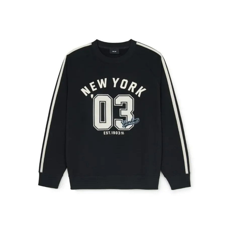 MLB Base Logo New York Yankees Varsity SPORTIVE Толстовка Унисекс Черный