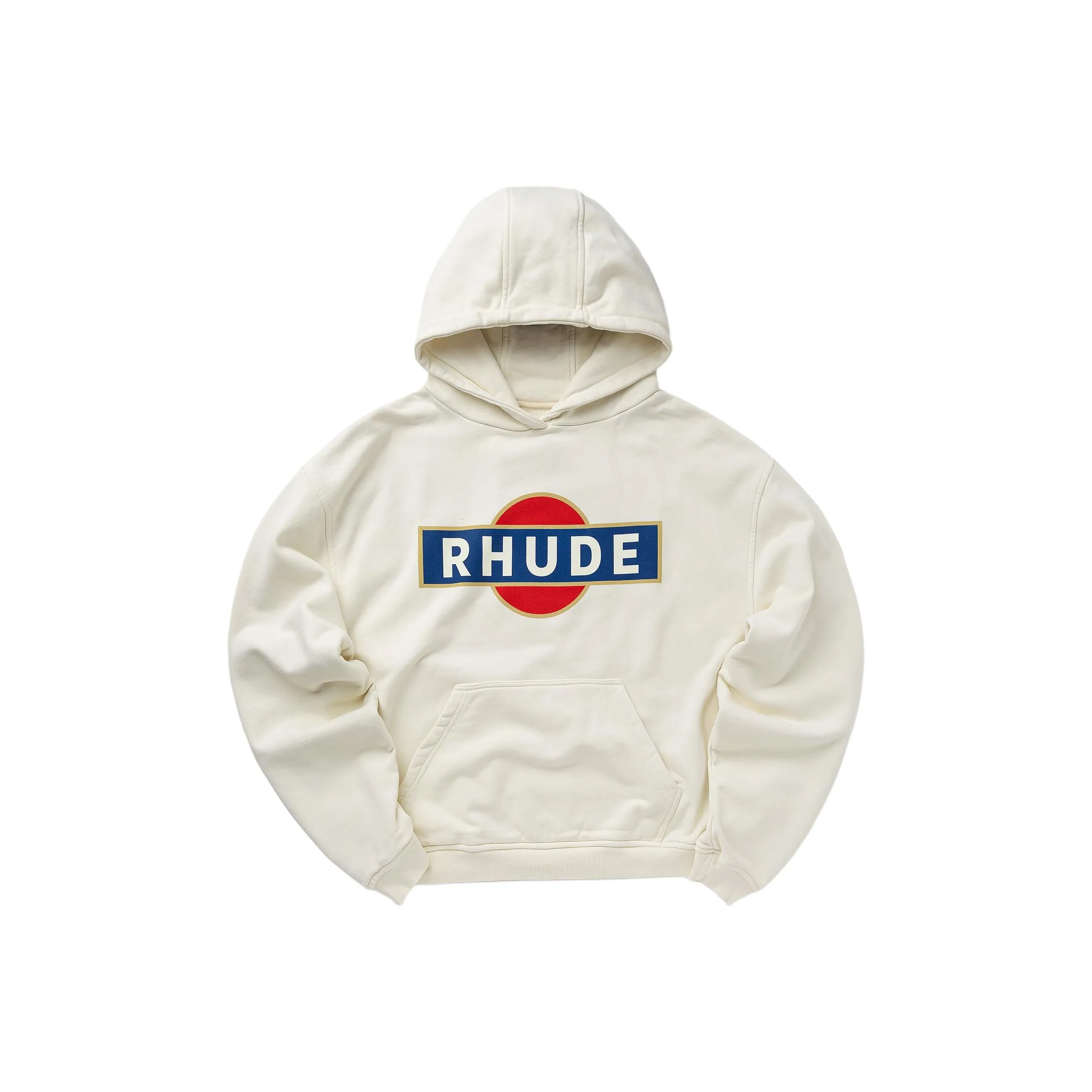 RHUDE Vintage Racer Logo Printed Hoodie
