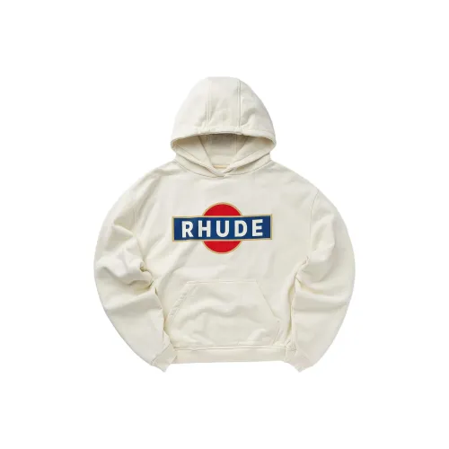 Rhude Белый Мужские Свитшоты