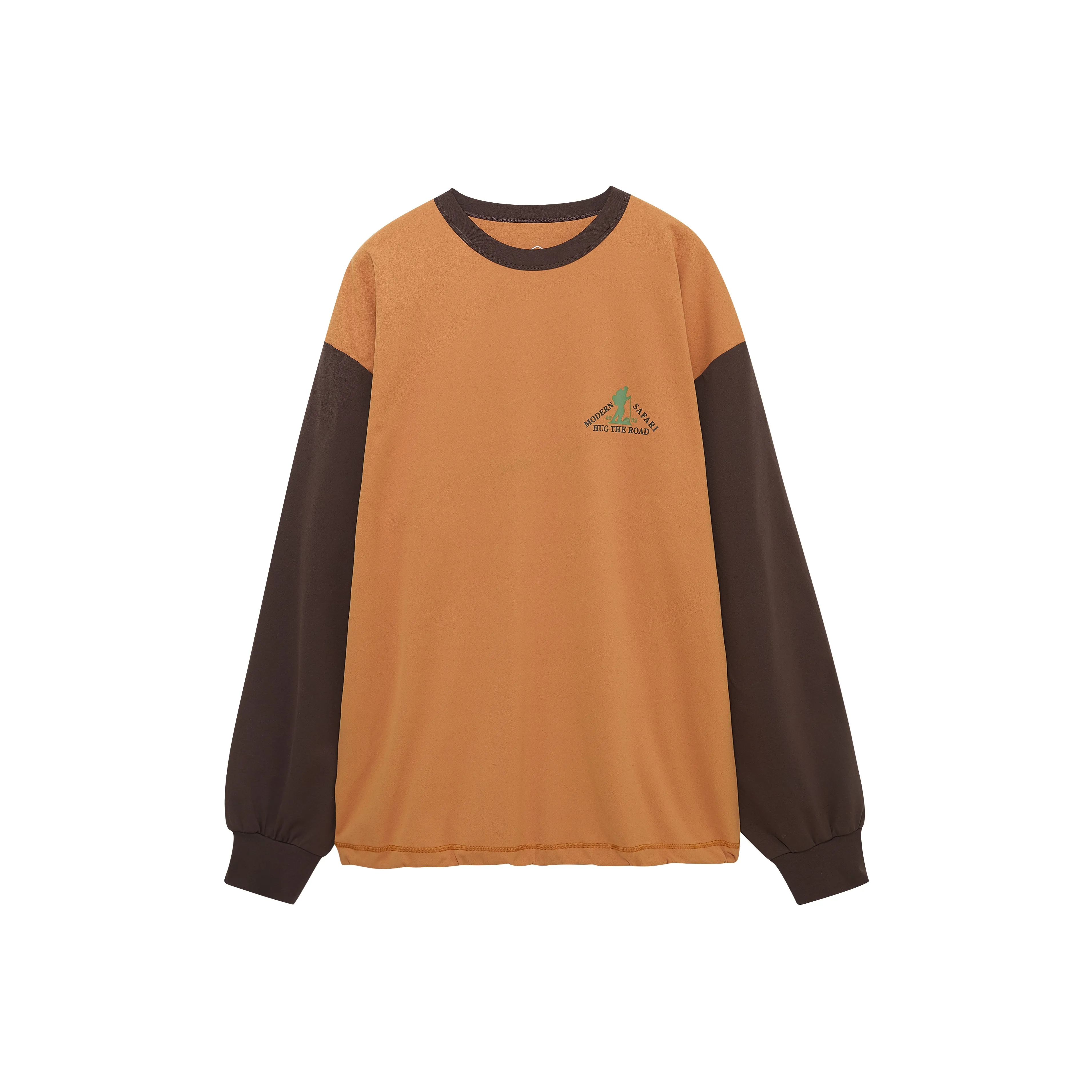 Asics x U.sage Гель PICKAX Толстовка Унисекс Кофейно-коричневый