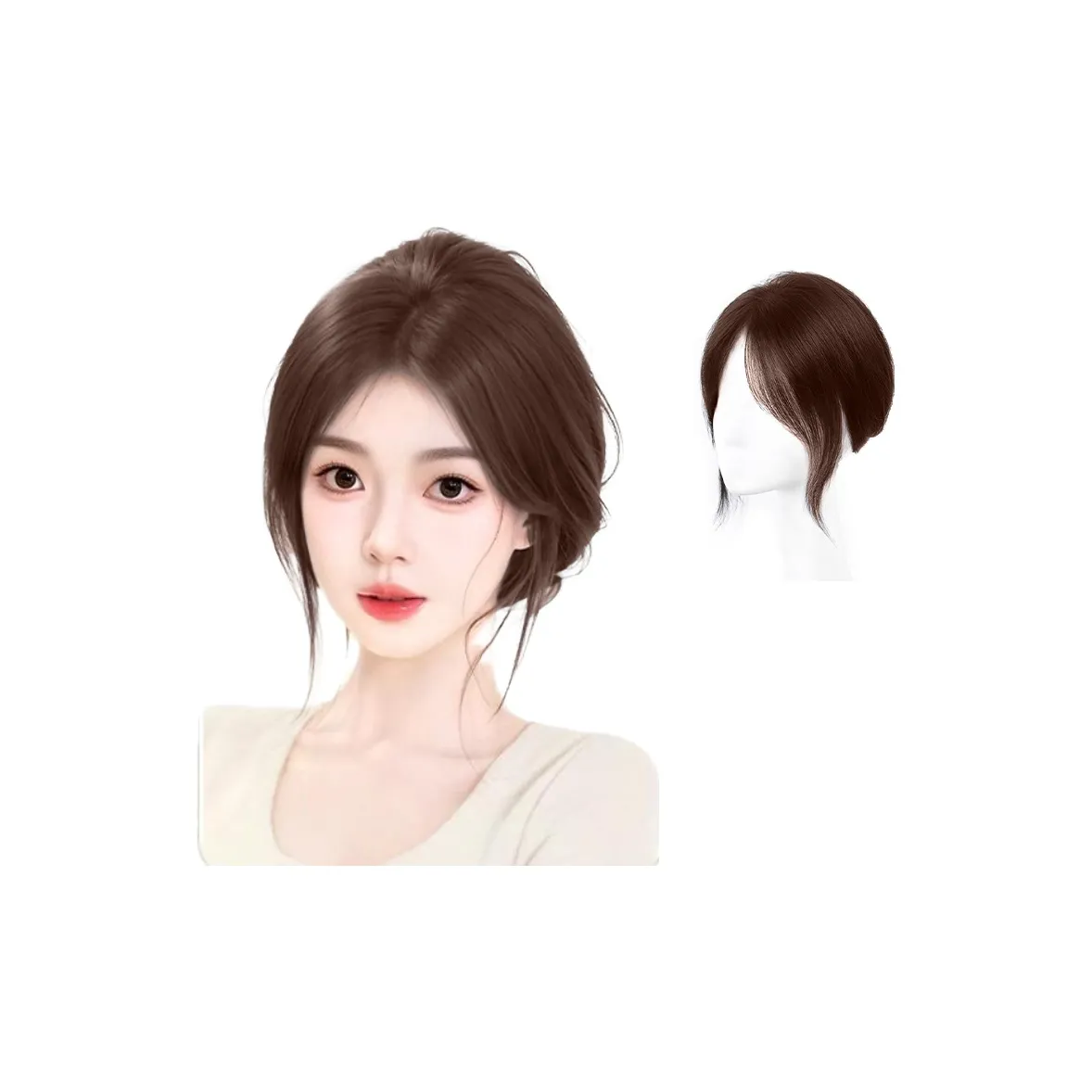 MUYAN Незаметные Wa Бесшовные Ленты для Расширения Волос