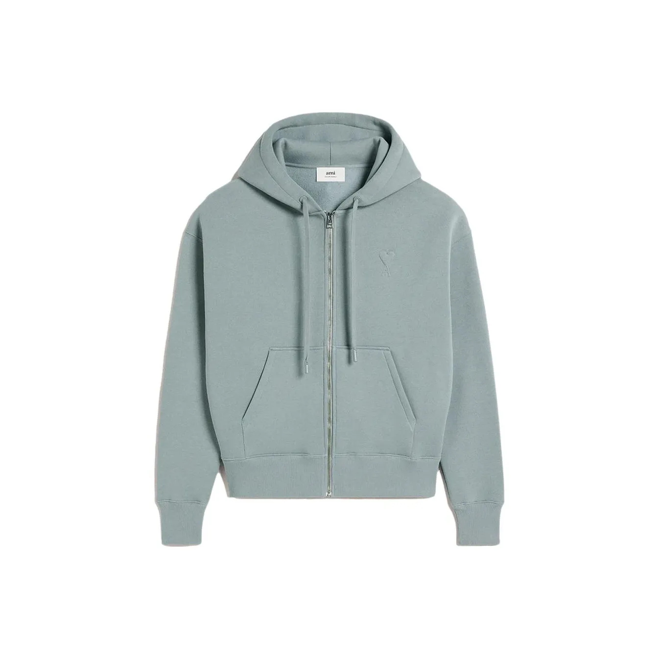 AMIPARIS Свитшот Куртка Унисекс Синий Серый