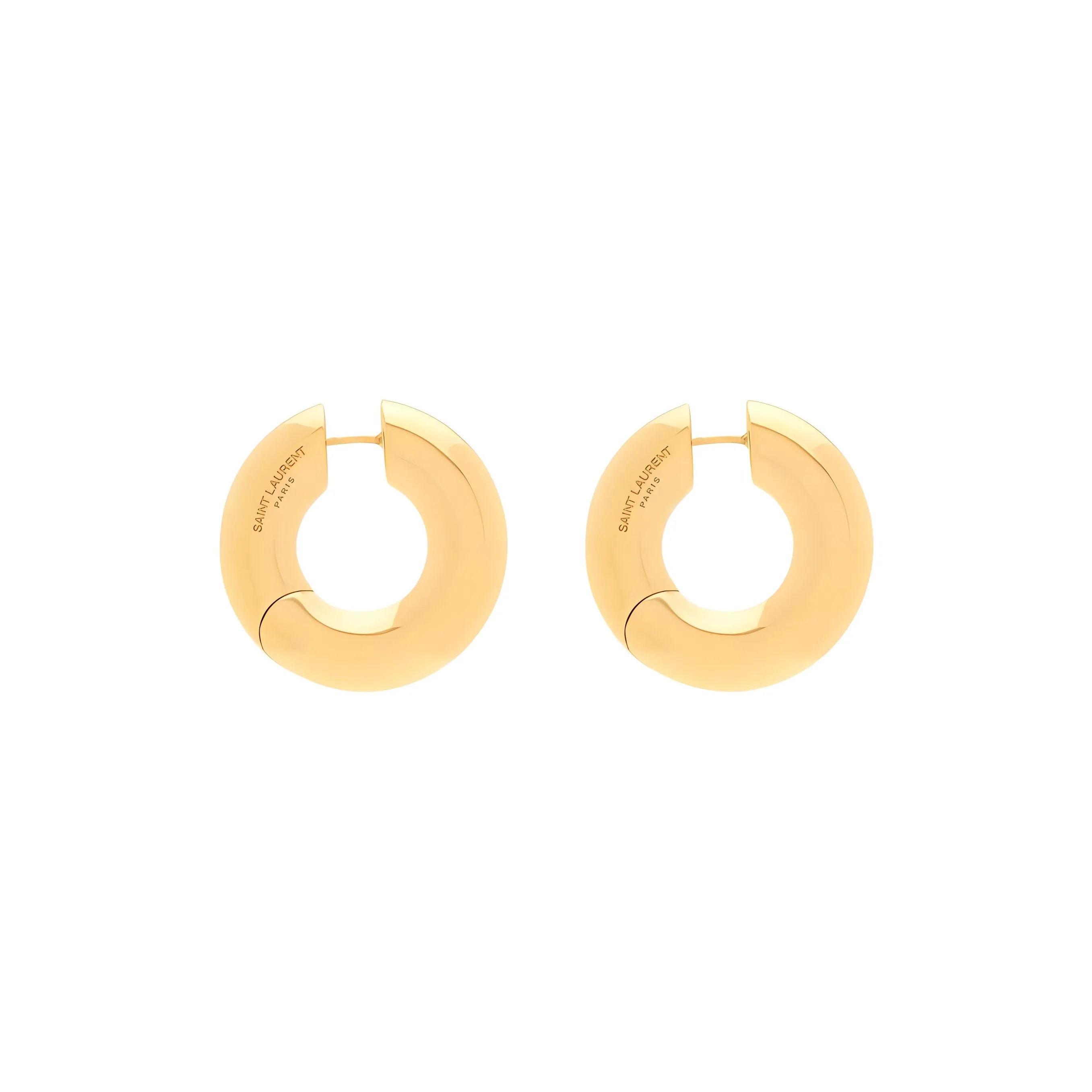SAINT LAURENT Metal Earrings Women's Gold