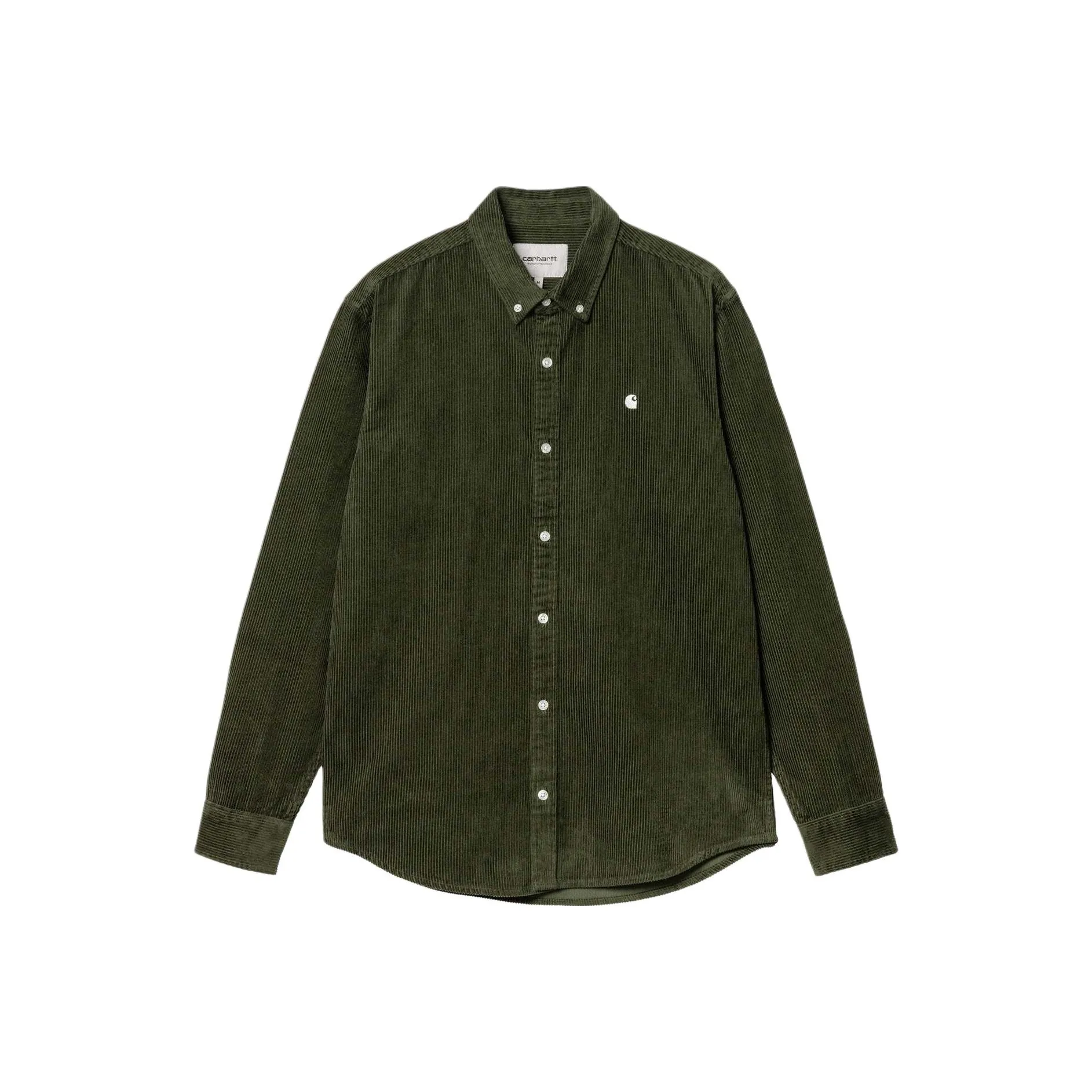 Carhartt WIP Темно-зеленые Мужские Рубашки