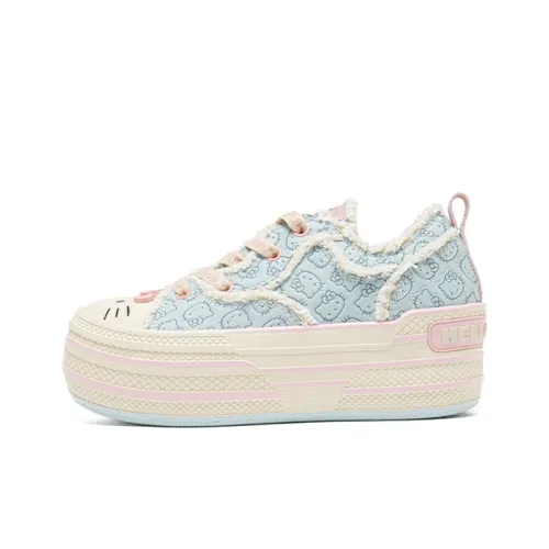 OLD ORDER Кеды Low Top Голубые и Розовые Женские