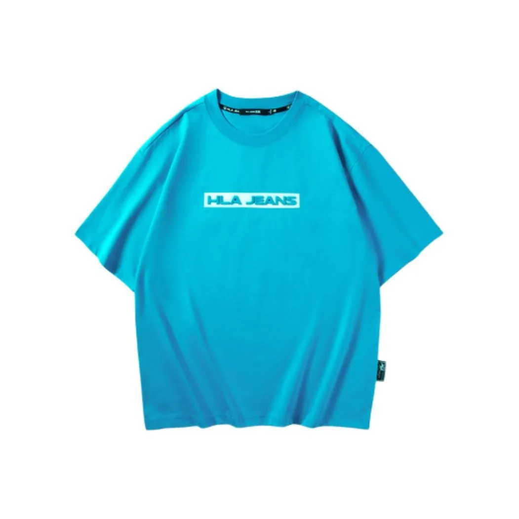HLA JEANS T Shirt Men's Royal Blue