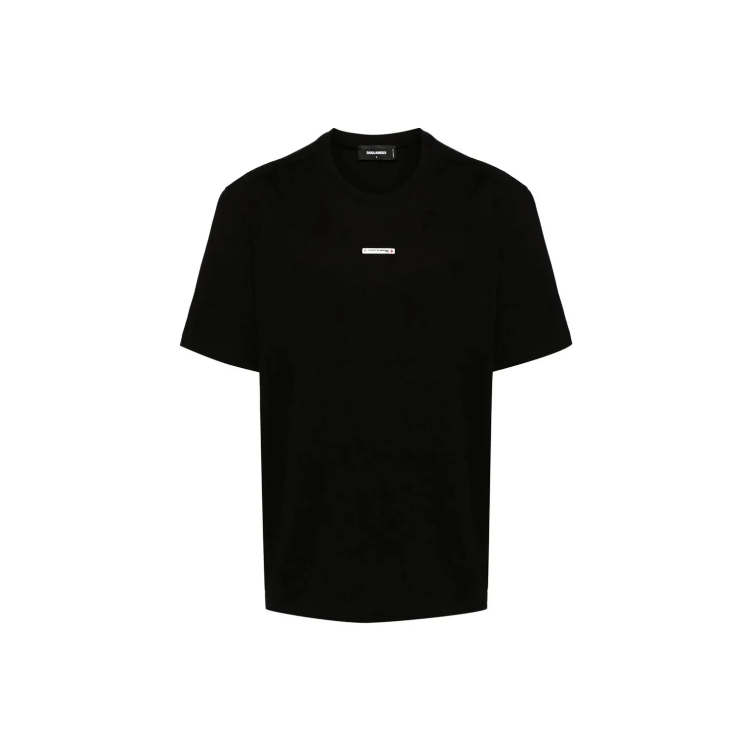 DSQUARED 2 T Рубашка Мужская Мужская Черная