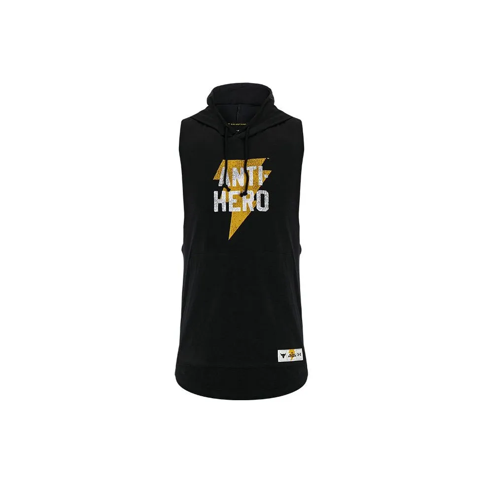 Under Armour Project Rock Black Adam Skeleton Sleeveless T-shirts