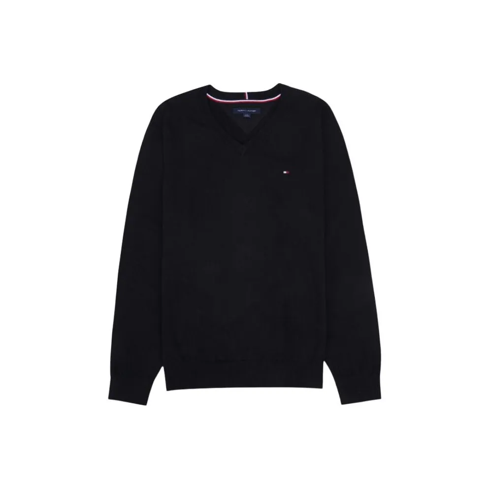 Tommy Hilfiger Черные Мужские Свитера