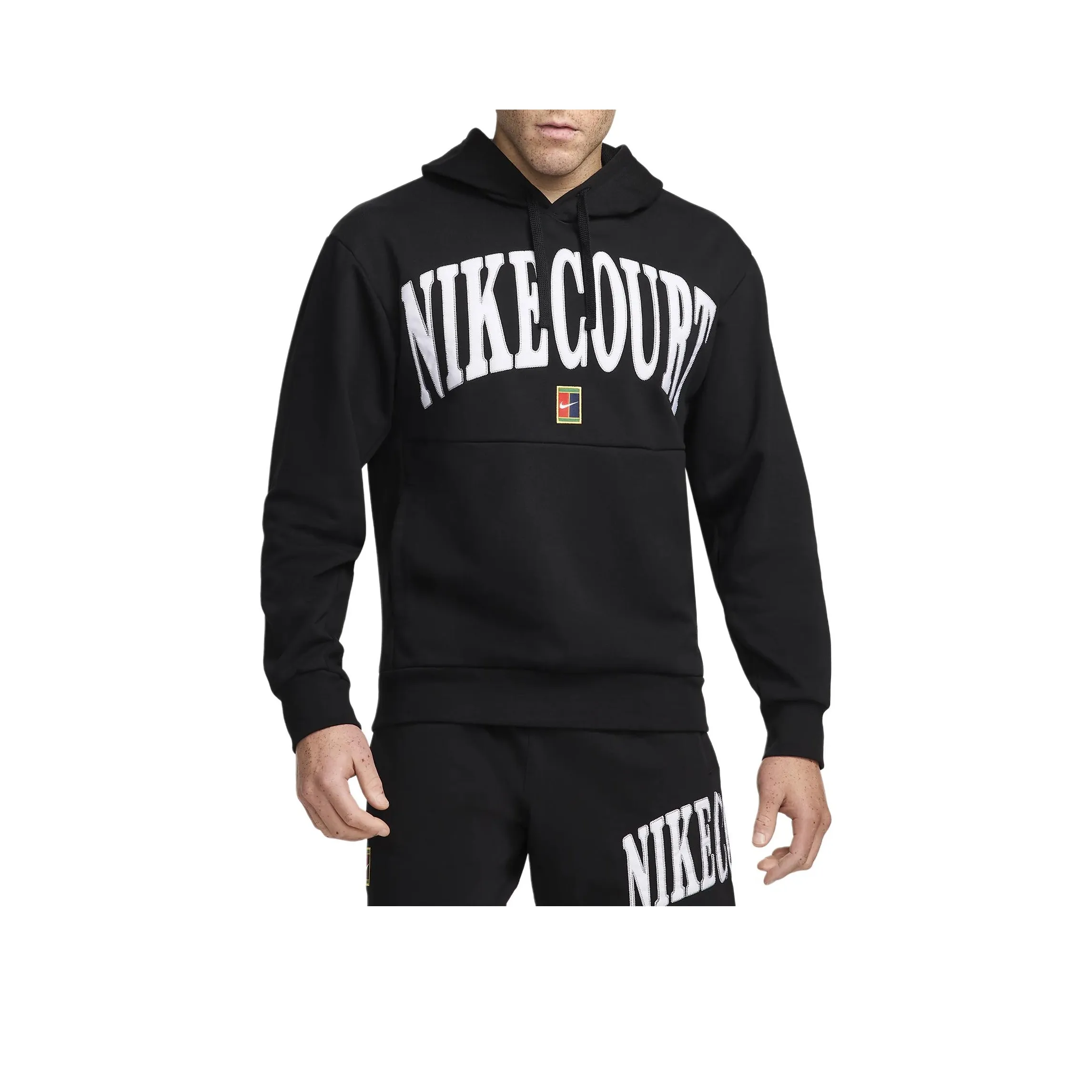 nike COURT HERITAGEDri Футболка Свитшот Мужской Черный