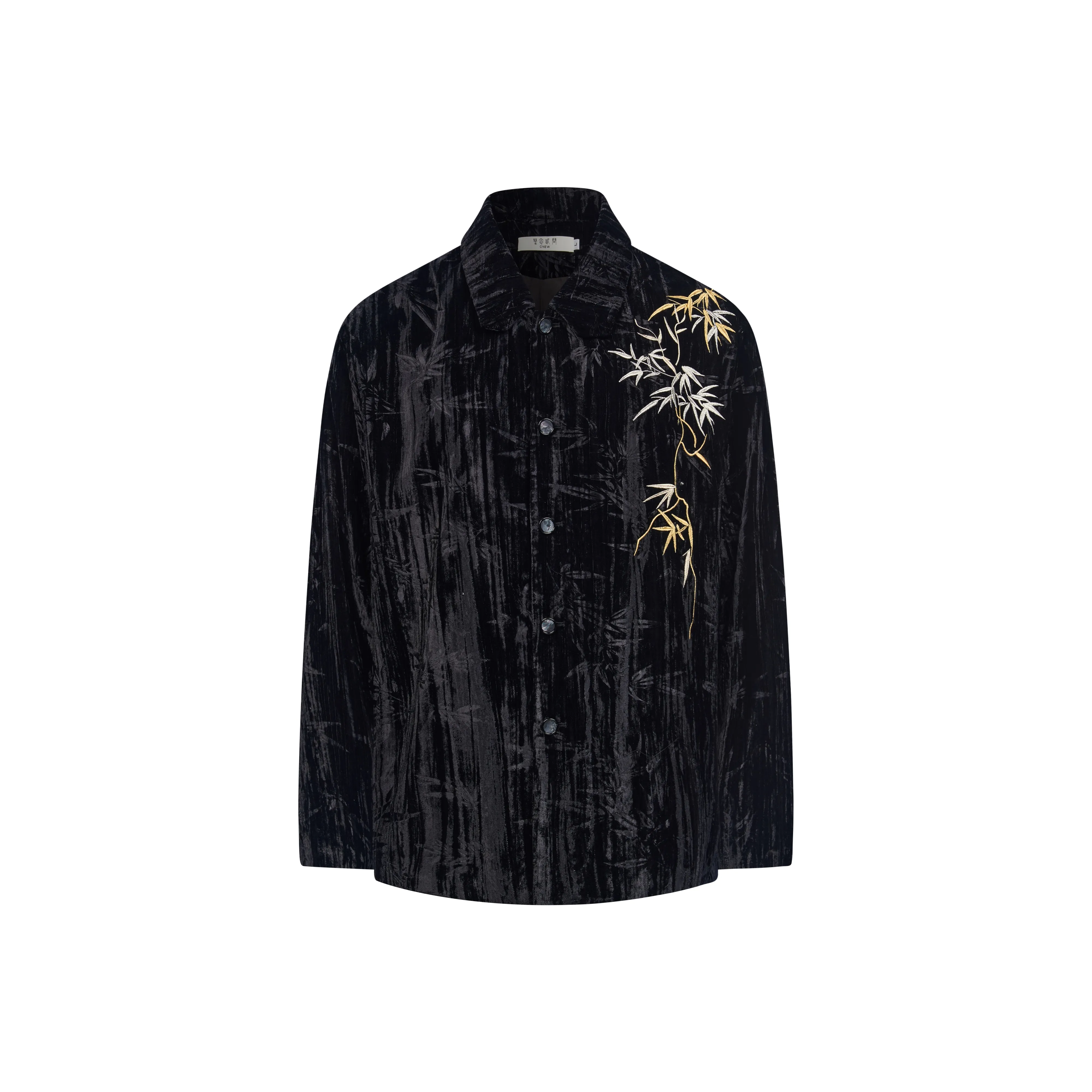 CNEW Subtle Texture Velour Coat Unisex
