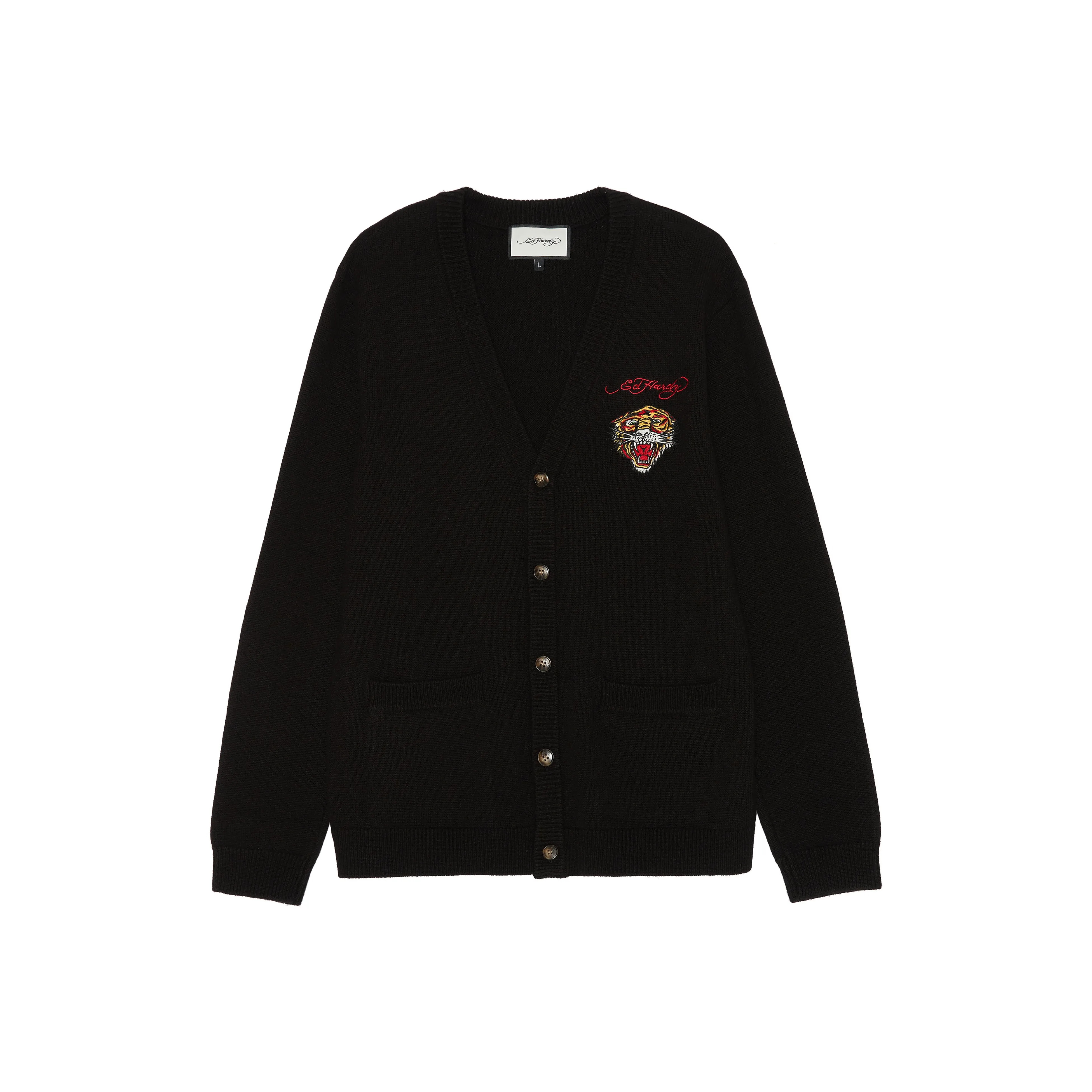Ed Hardy Classic Series Sweaters Men's Black E1OWM027
