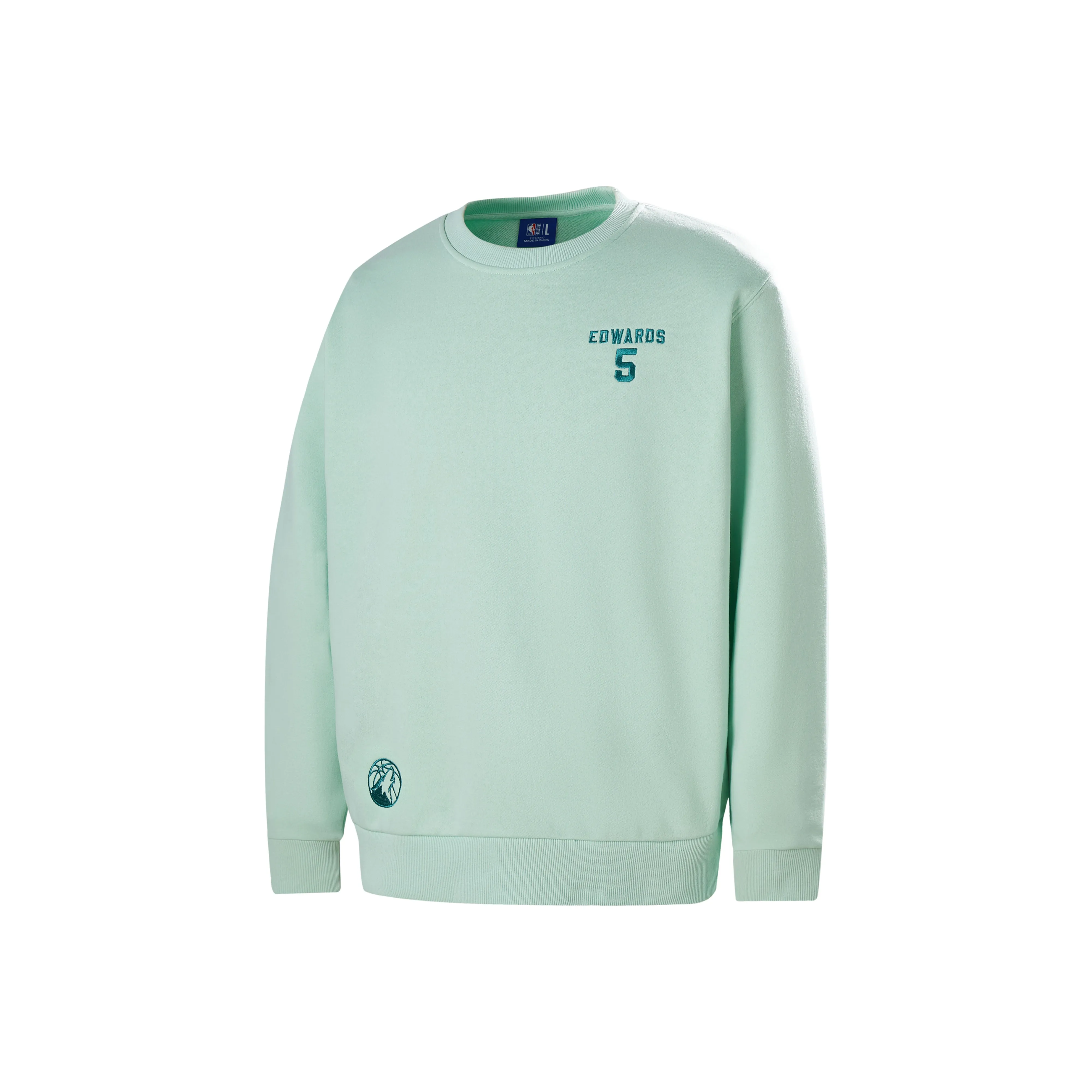 NBA Minnesota Timberwolves Толстовка Унисекс Light Зеленый