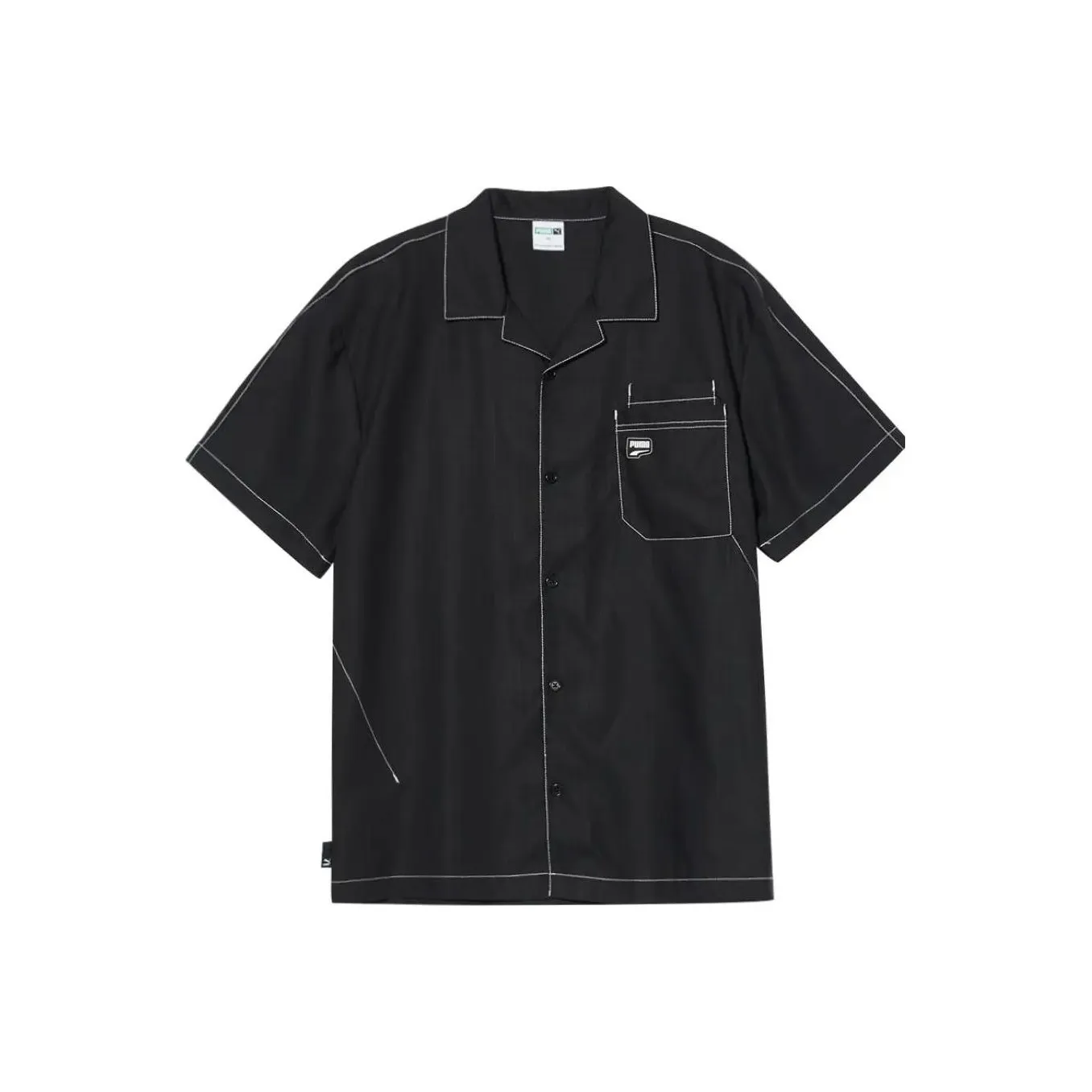 PUMA Повседневные Черные Рубашки Унисекс