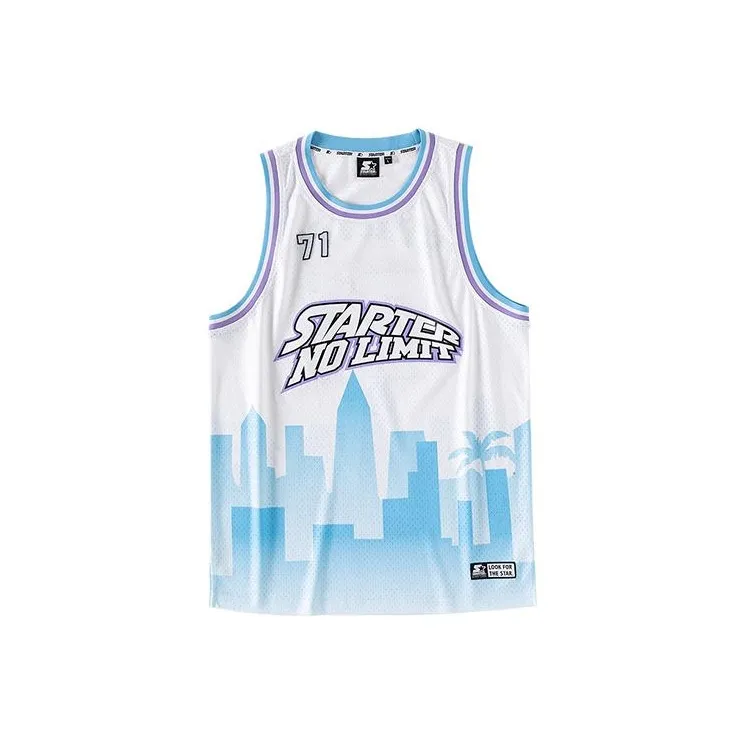 STARTER Tank Tops Unisex White