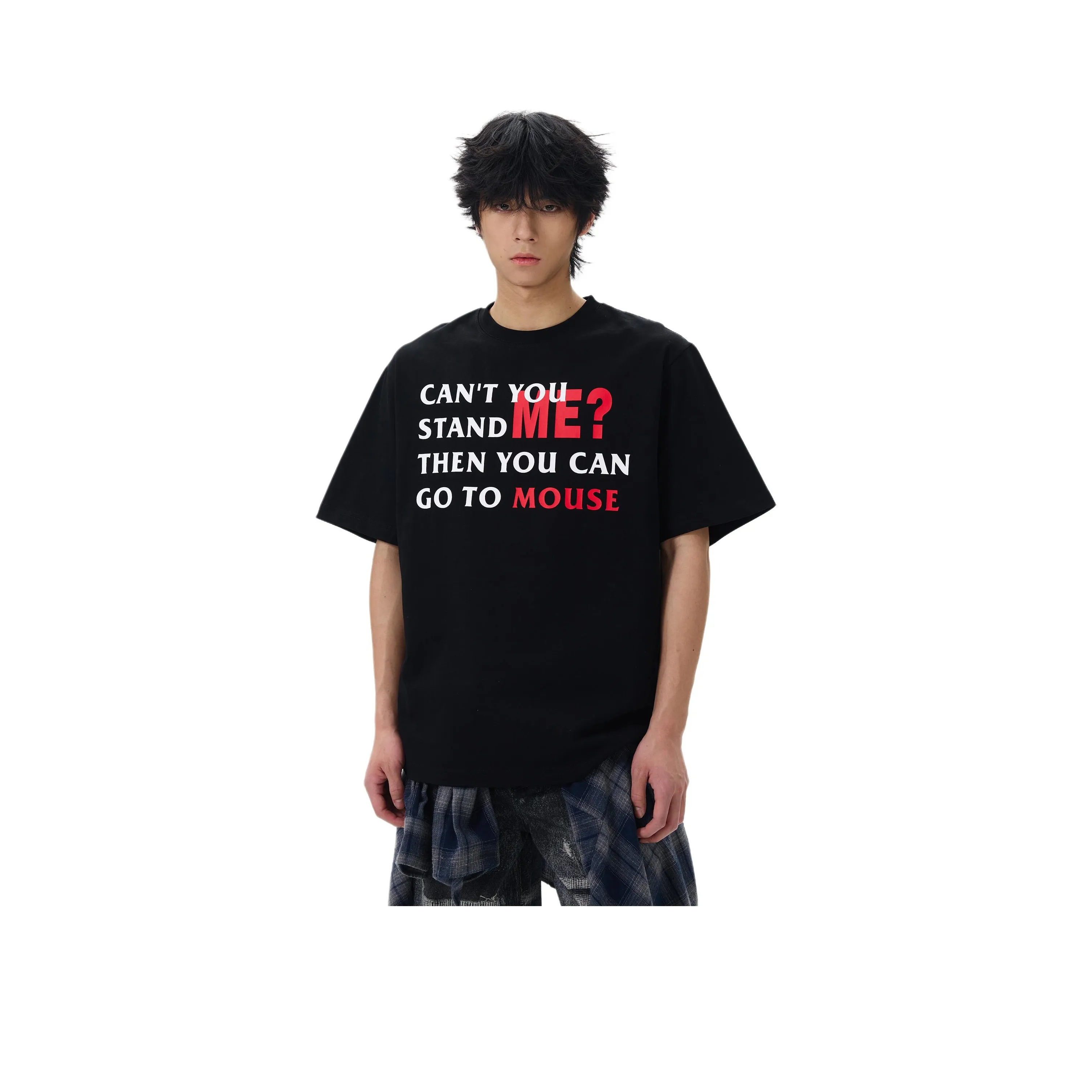 WLNEXT Короткий рукав T-рубашки модный бренд тяжелый CROP TOP унисекс